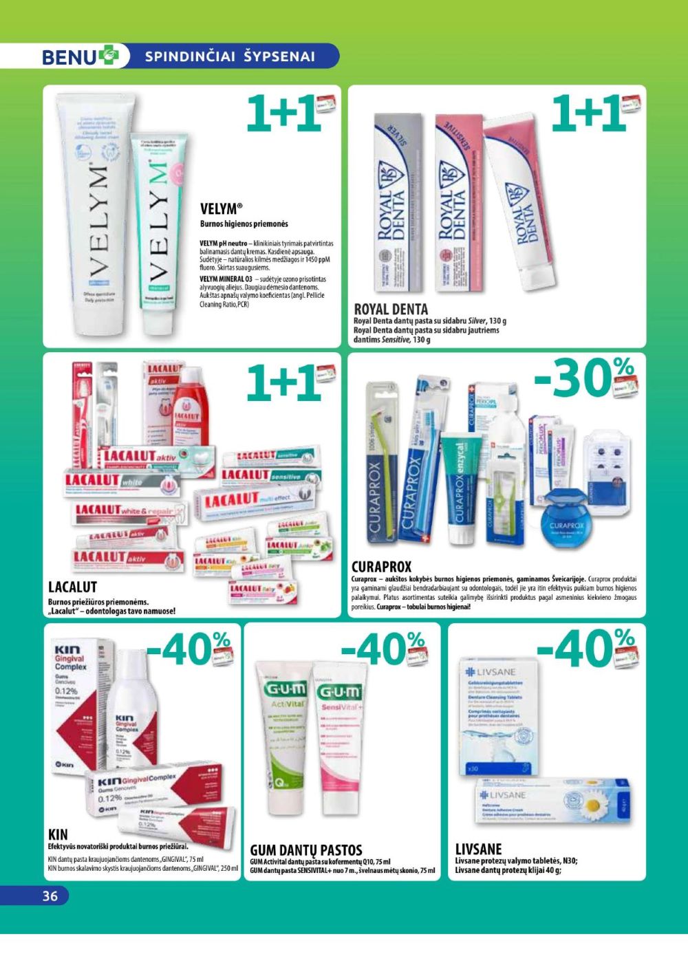 benu-vaistine - BENU VAISTINĖ (2025 11 01 - 2025 11 30) - page: 36