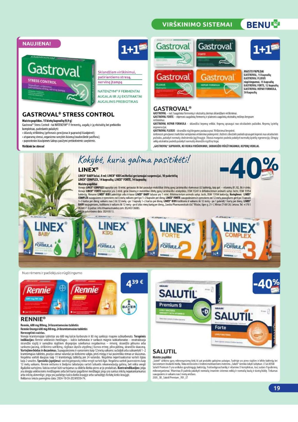 benu-vaistine - BENU VAISTINĖ (2025 11 01 - 2025 11 30) - page: 19