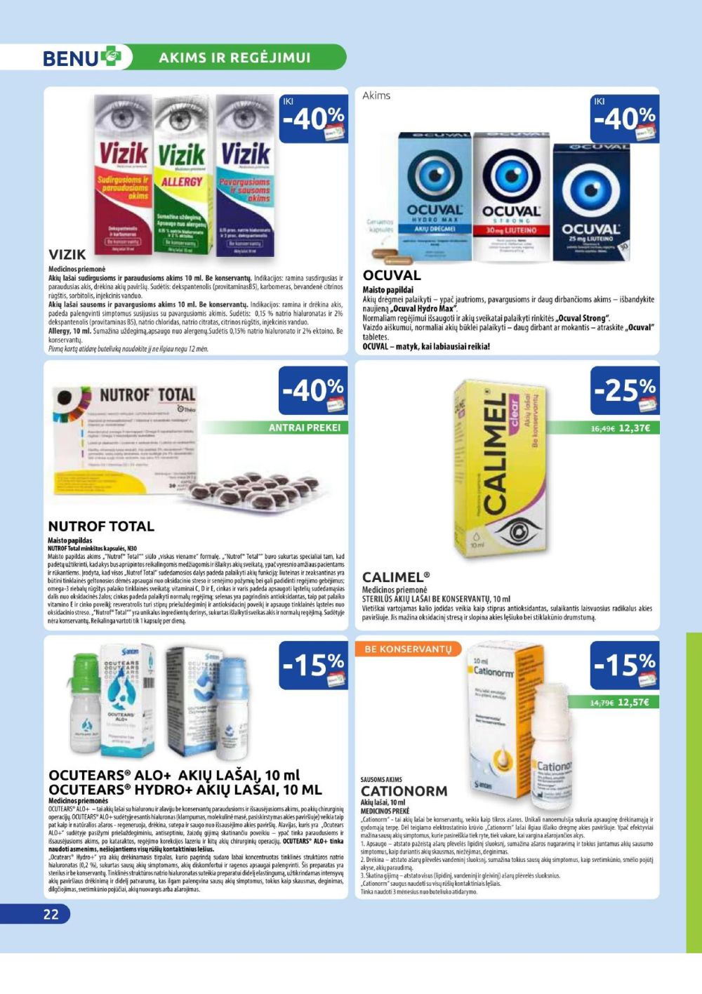 benu-vaistine - BENU VAISTINĖ (2025 11 01 - 2025 11 30) - page: 22