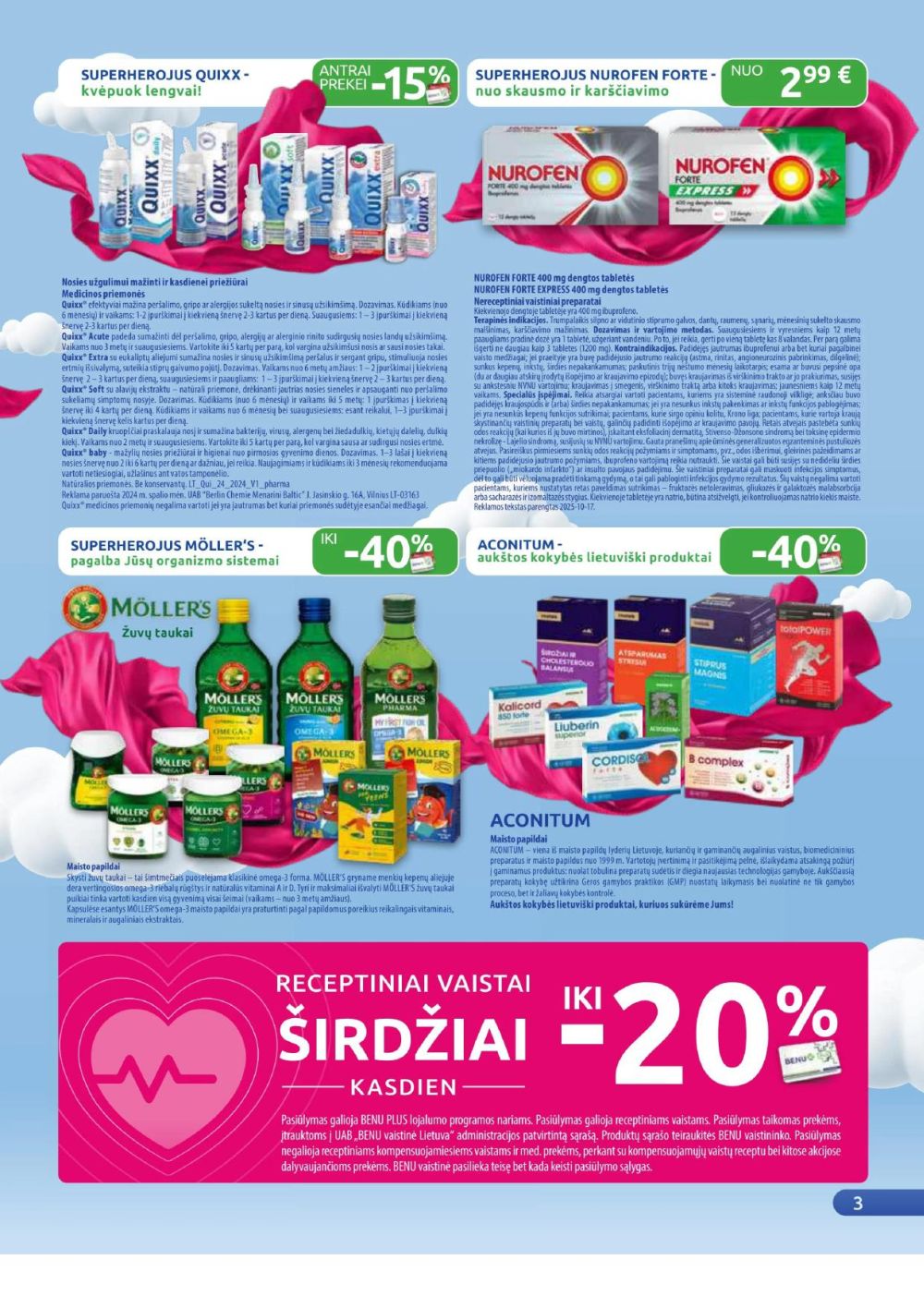 benu-vaistine - BENU VAISTINĖ (2025 11 01 - 2025 11 30) - page: 3