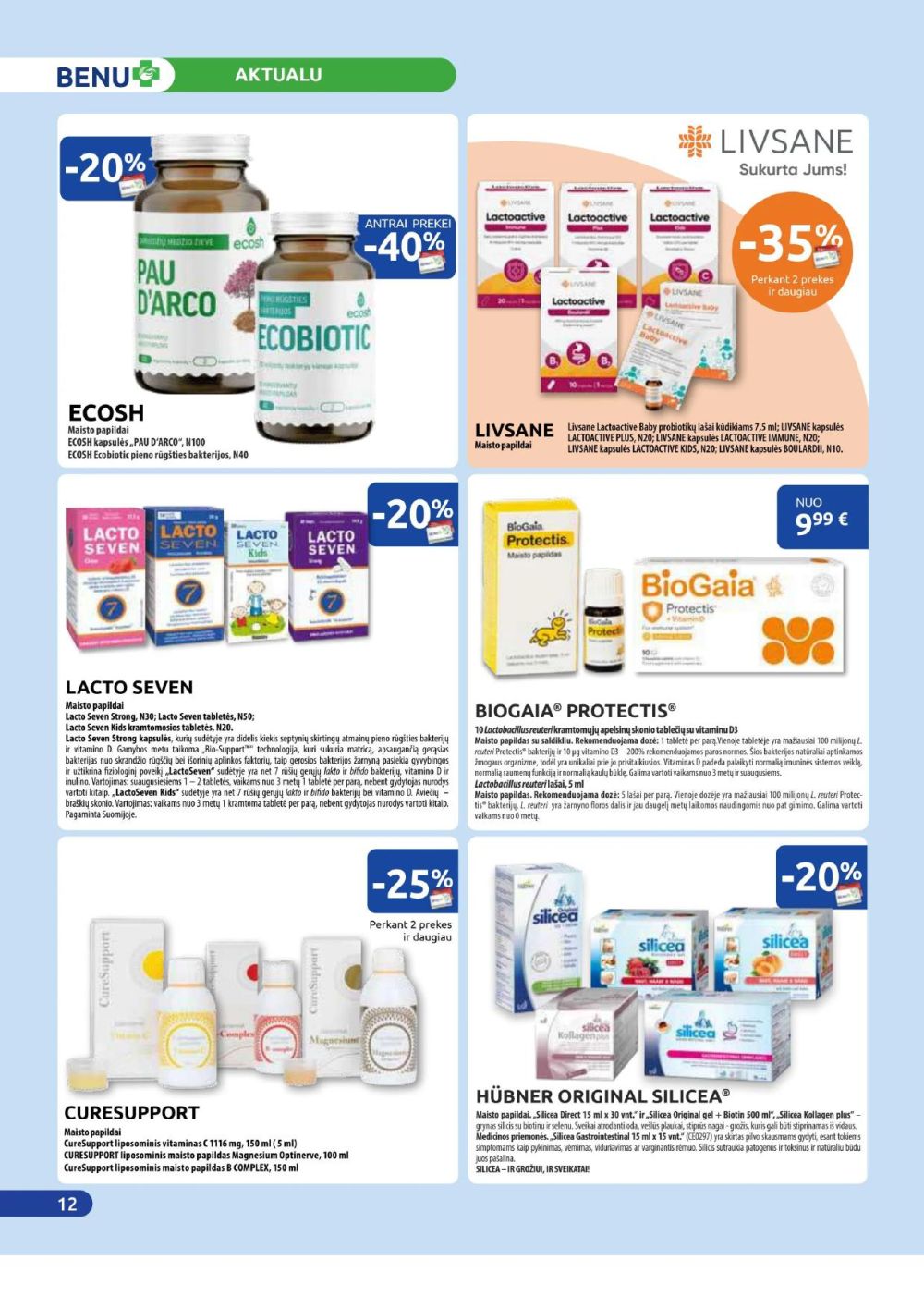 benu-vaistine - BENU VAISTINĖ (2025 12 01 - 2025 12 31) - page: 12