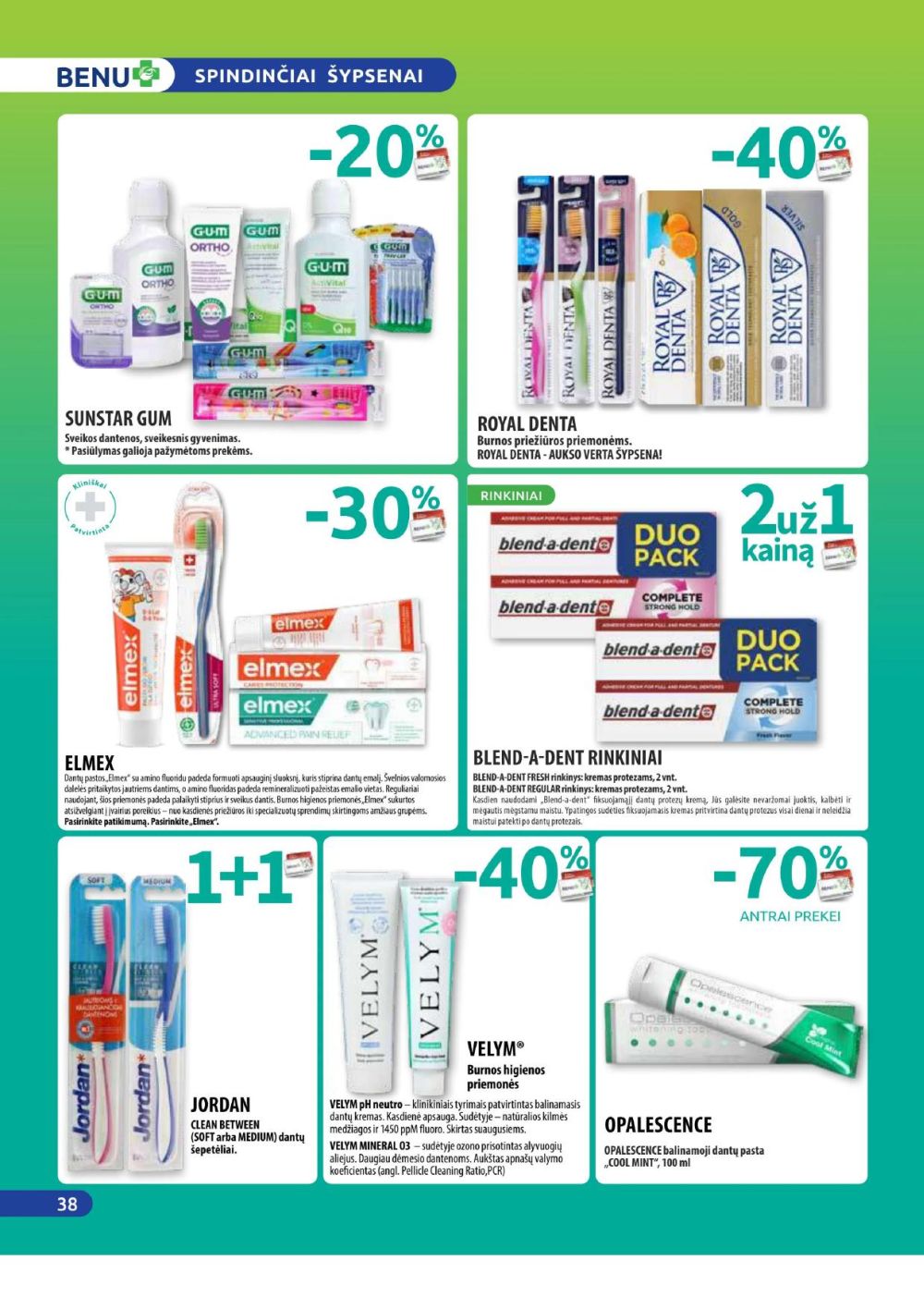 benu-vaistine - BENU VAISTINĖ (2025 12 01 - 2025 12 31) - page: 38