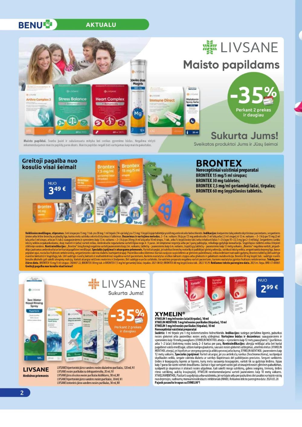 benu-vaistine - BENU VAISTINĖ (2025 12 01 - 2025 12 31) - page: 2