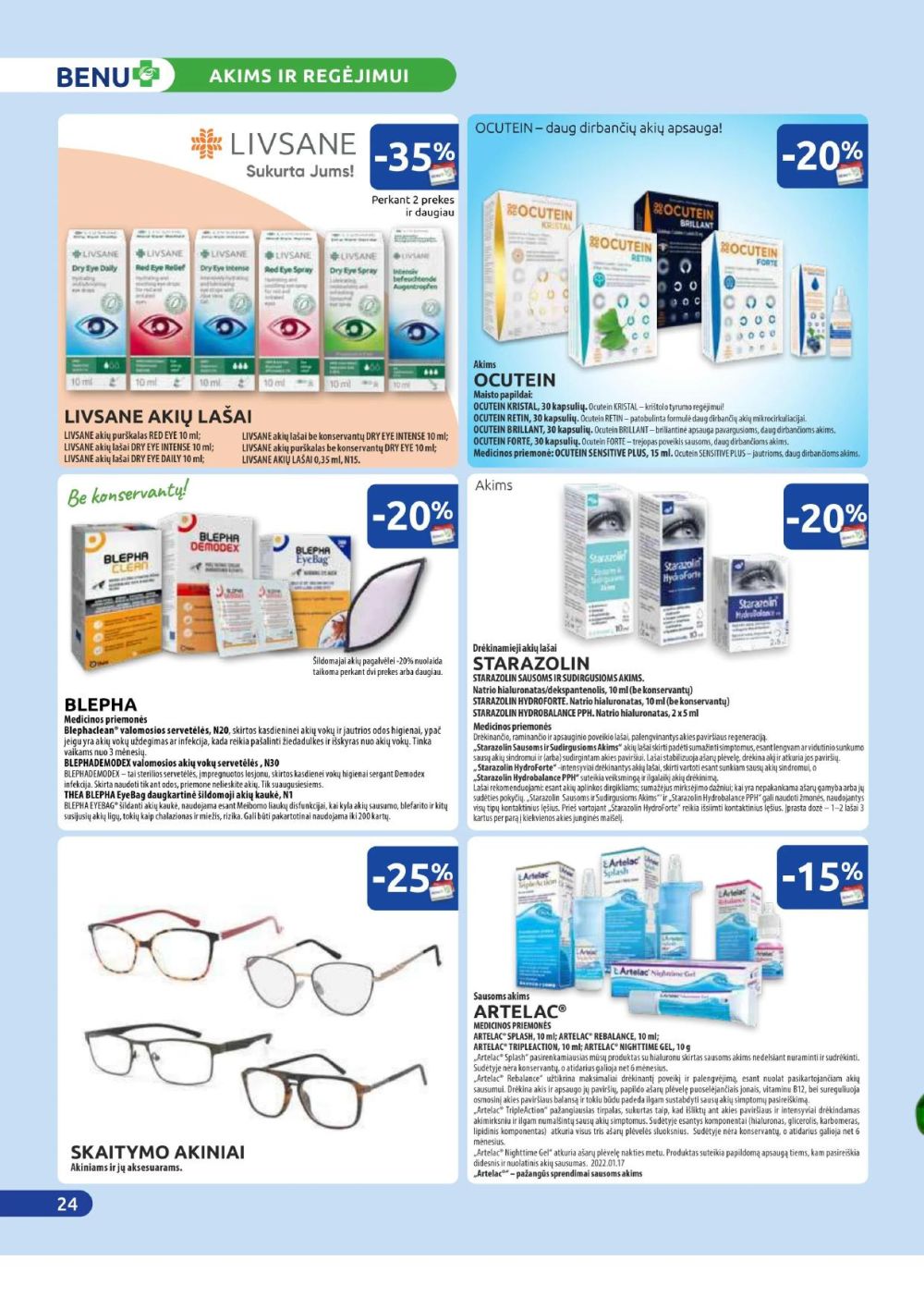 benu-vaistine - BENU VAISTINĖ (2025 12 01 - 2025 12 31) - page: 24