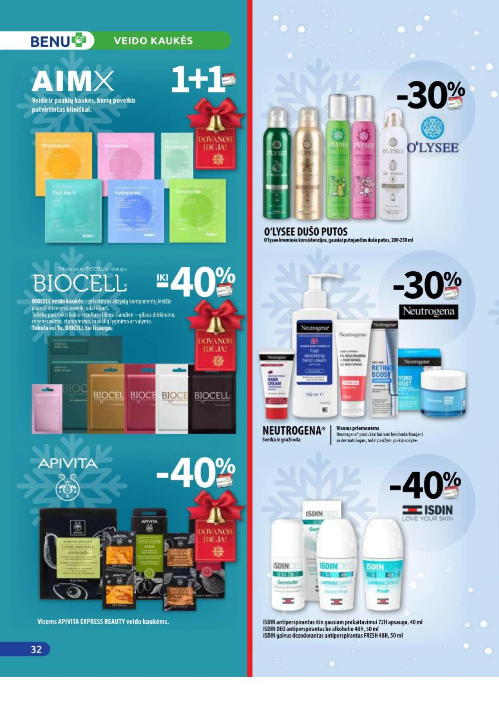 benu-vaistine - BENU VAISTINĖ (2025 12 01 - 2025 12 31) - page: 32