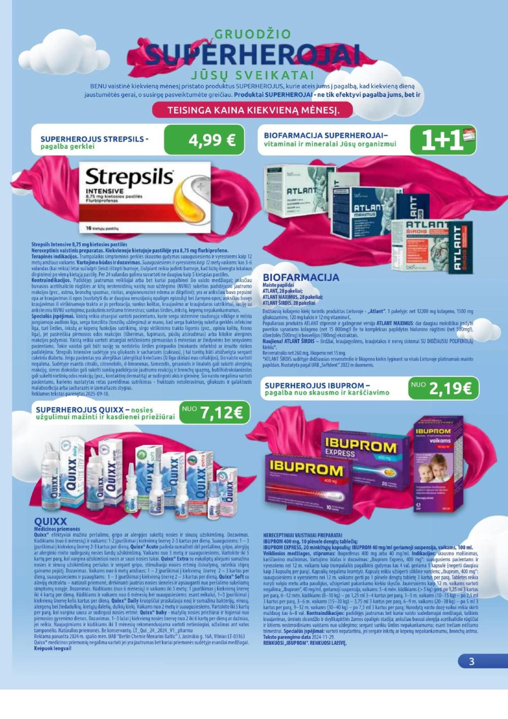 benu-vaistine - BENU VAISTINĖ (2025 12 01 - 2025 12 31) - page: 3