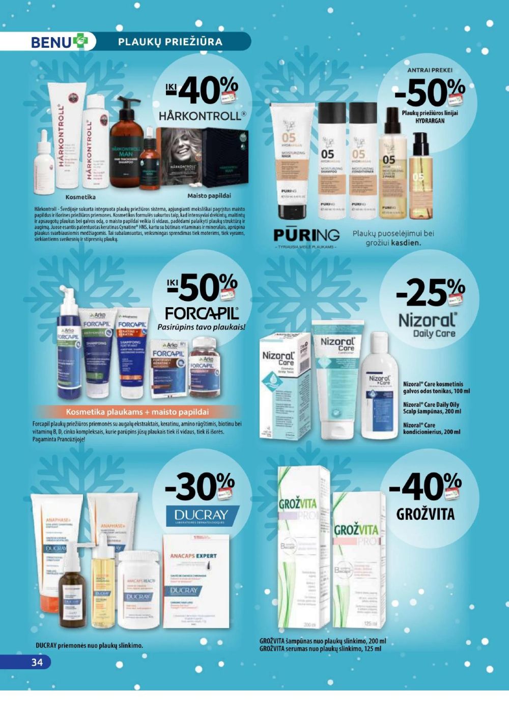 benu-vaistine - BENU VAISTINĖ (2025 12 01 - 2025 12 31) - page: 34