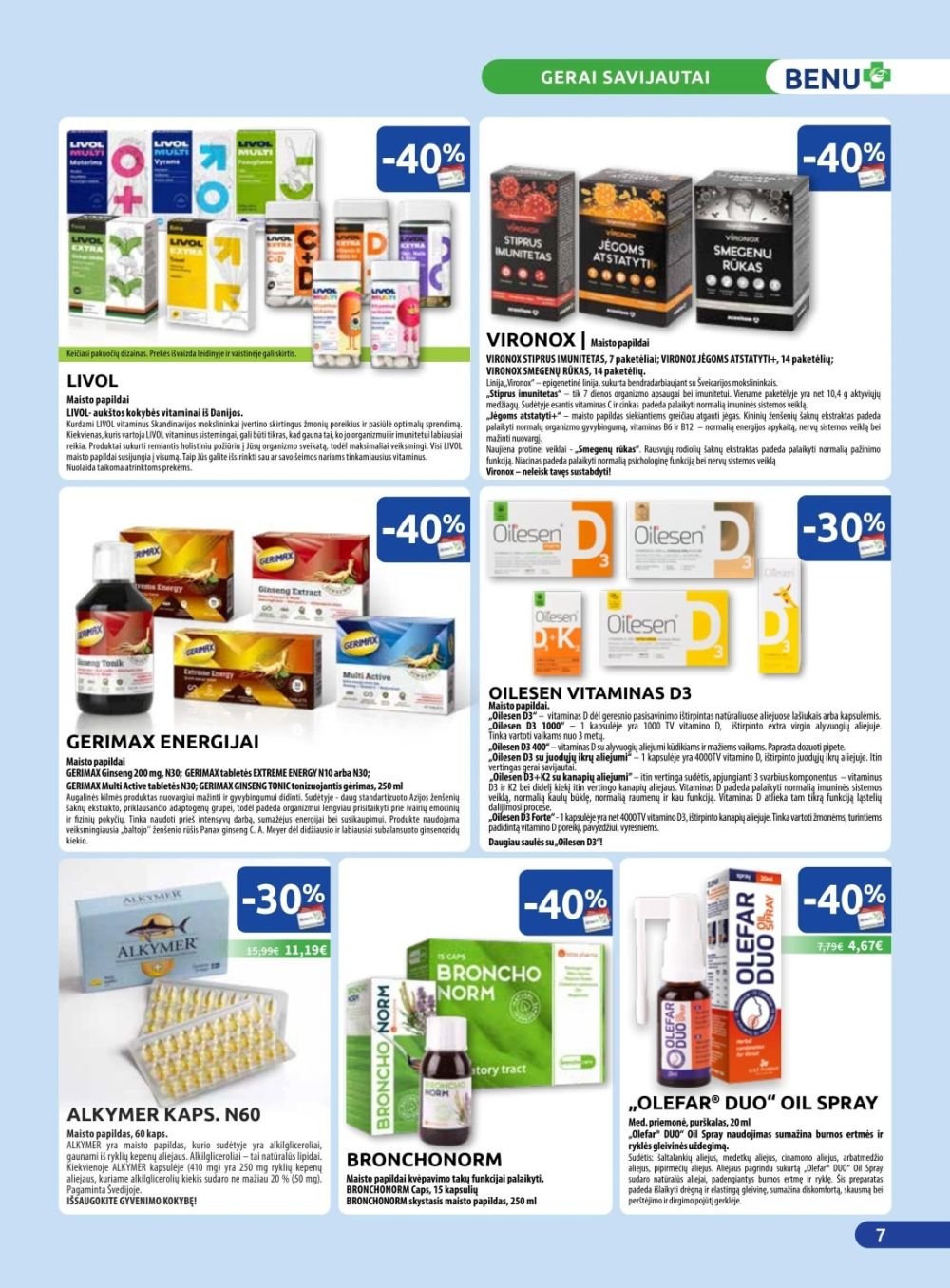 benu-vaistine - BENU VAISTINĖ (2026 01 01 - 2026 01 31) - page: 7