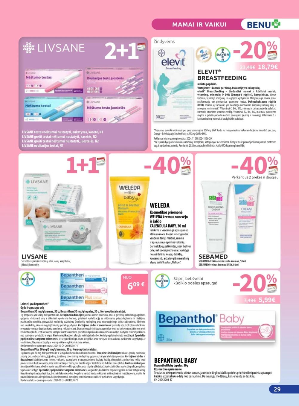 benu-vaistine - BENU VAISTINĖ (2026 01 01 - 2026 01 31) - page: 29