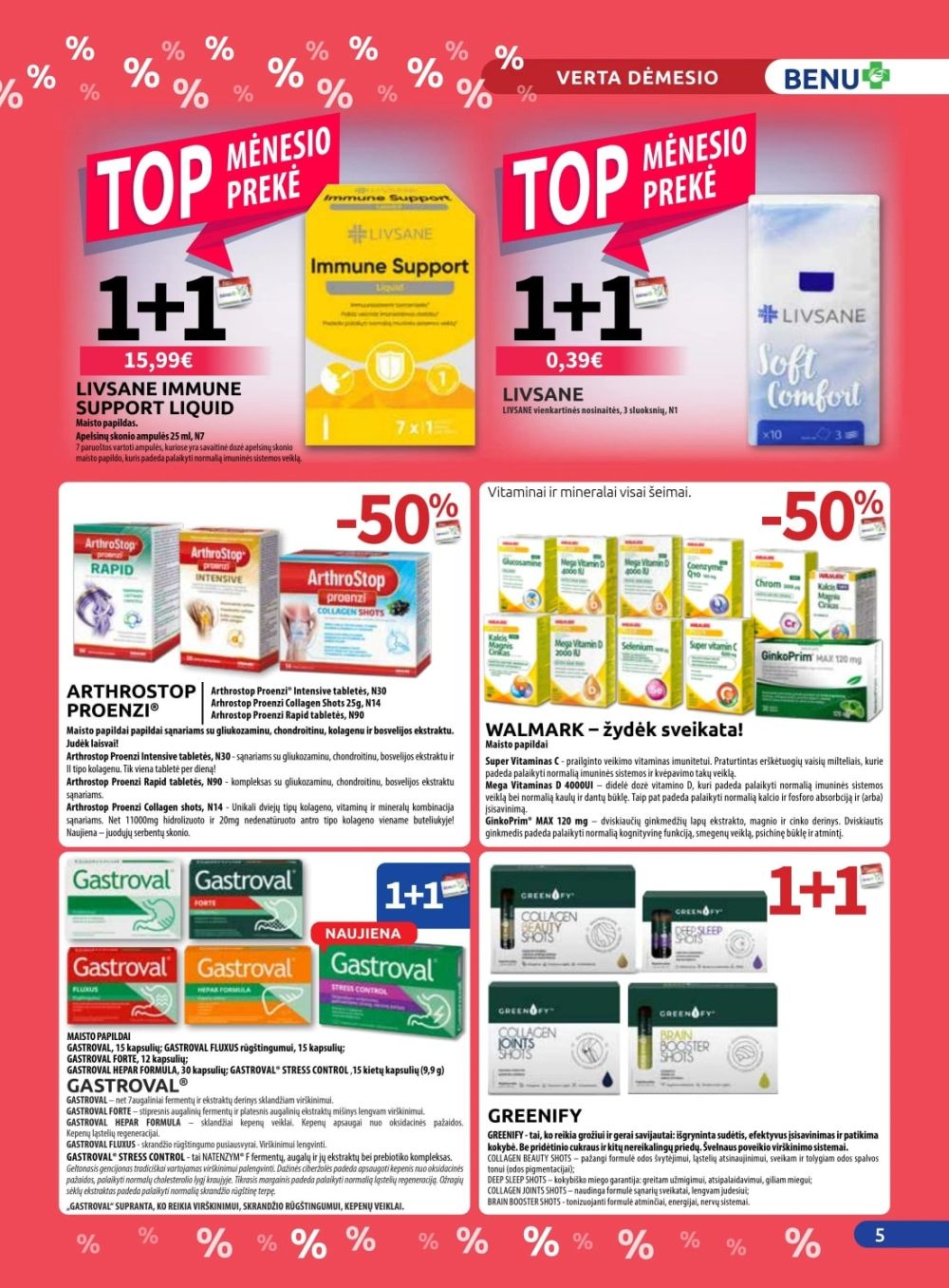 benu-vaistine - BENU VAISTINĖ (2026 01 01 - 2026 01 31) - page: 5