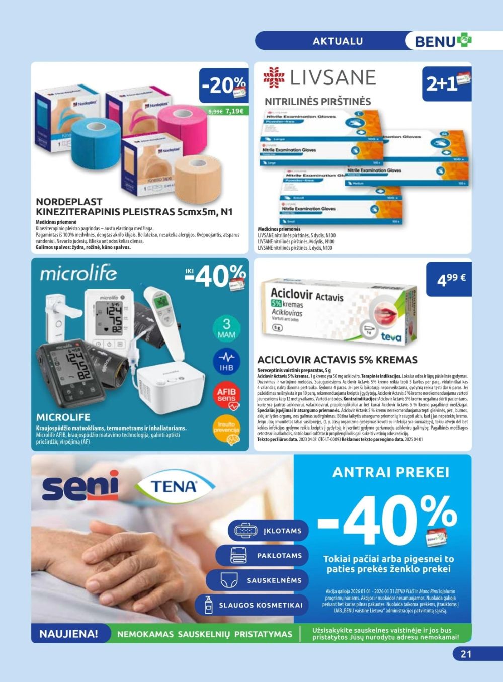 benu-vaistine - BENU VAISTINĖ (2026 01 01 - 2026 01 31) - page: 21