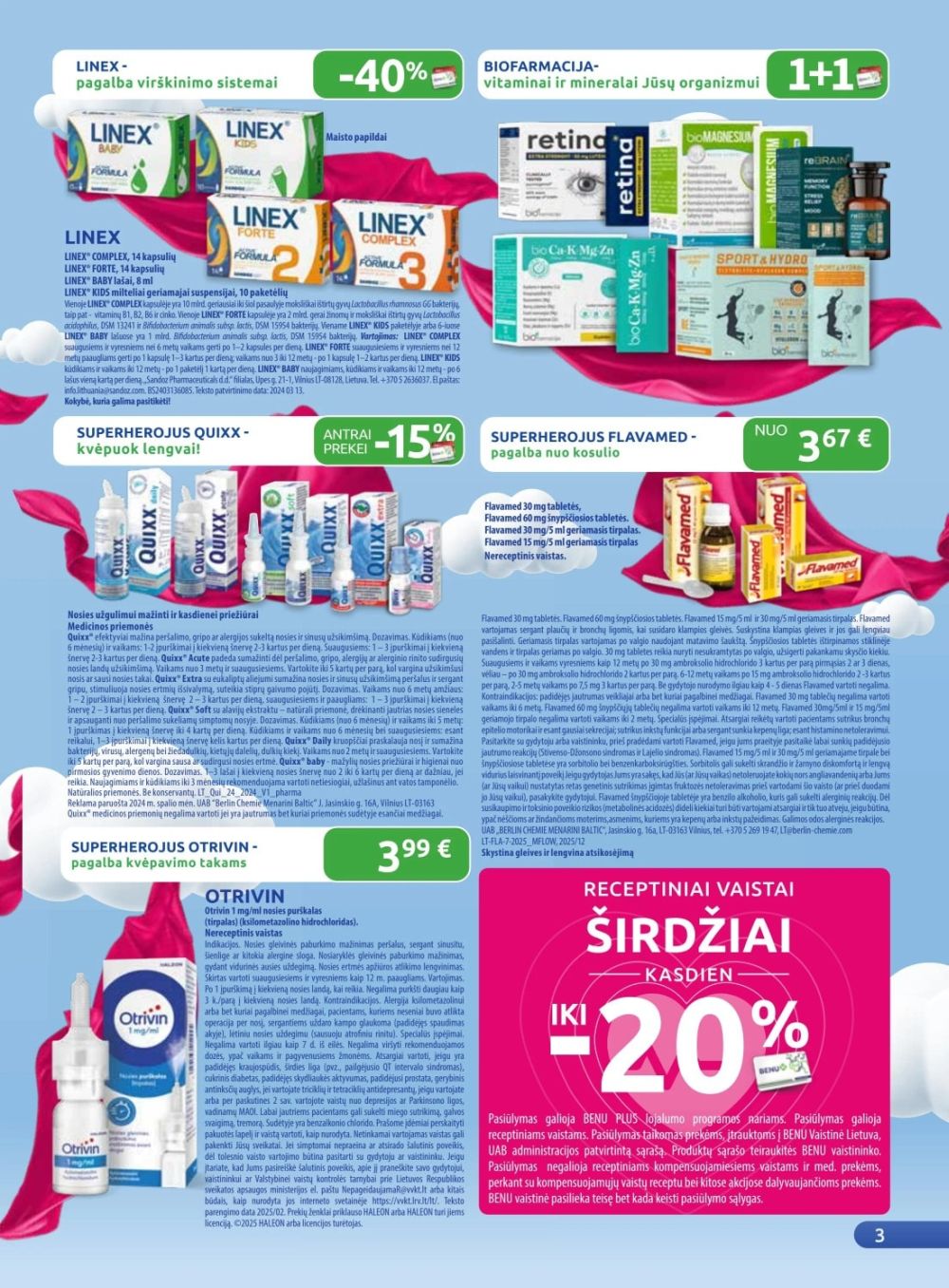 benu-vaistine - BENU VAISTINĖ (2026 01 01 - 2026 01 31) - page: 3