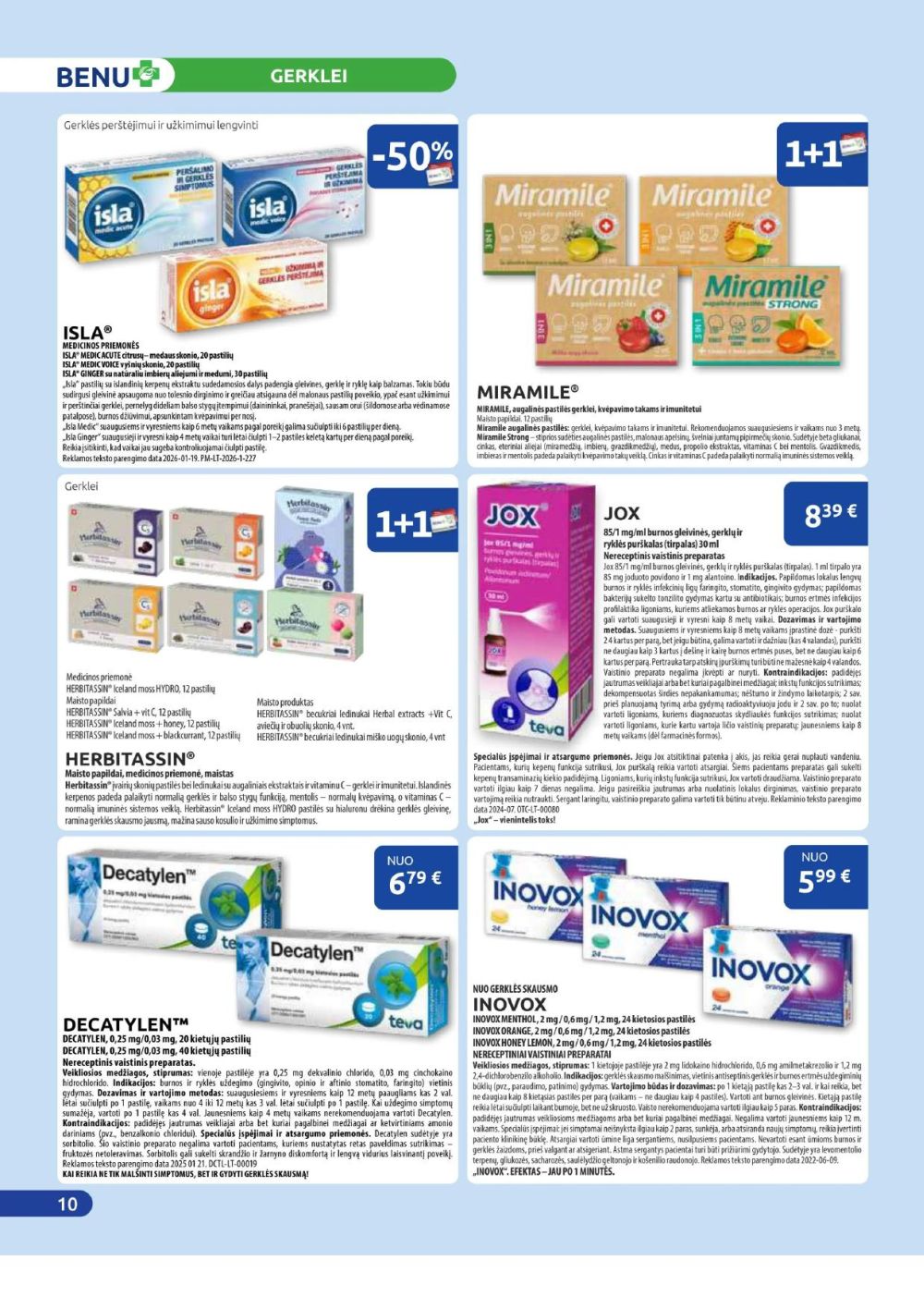 benu-vaistine - BENU VAISTINĖ (2026 02 01 - 2026 02 28) - page: 10