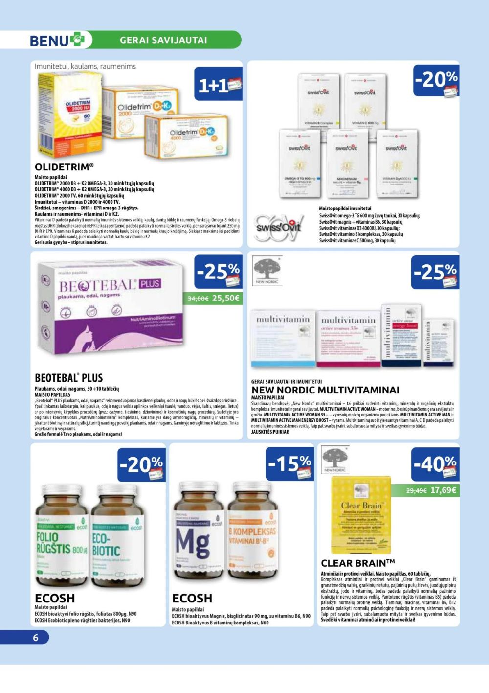 benu-vaistine - BENU VAISTINĖ (2026 02 01 - 2026 02 28) - page: 6