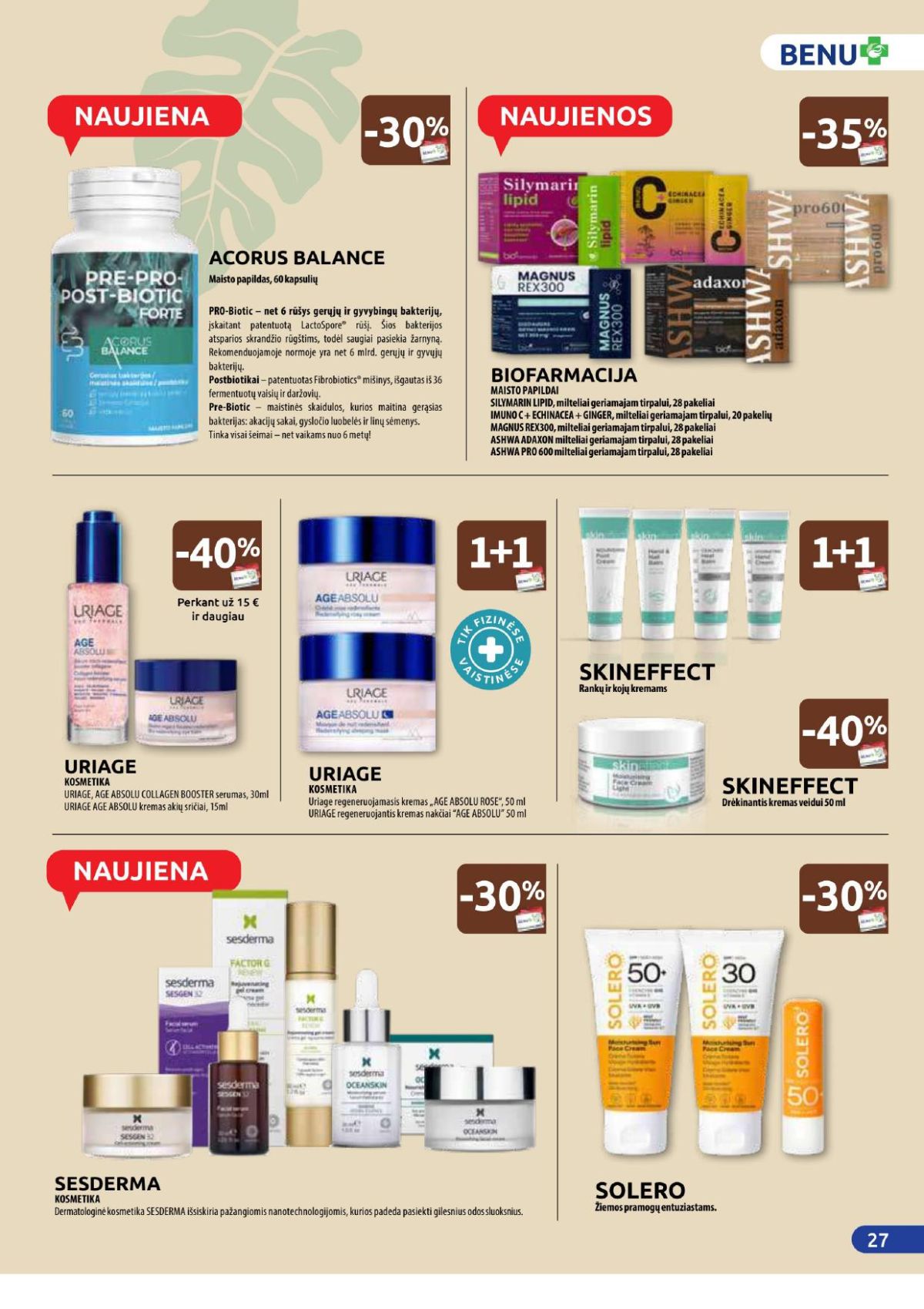 benu-vaistine - BENU VAISTINĖ (2026 03 01 - 2026 03 31) - page: 27