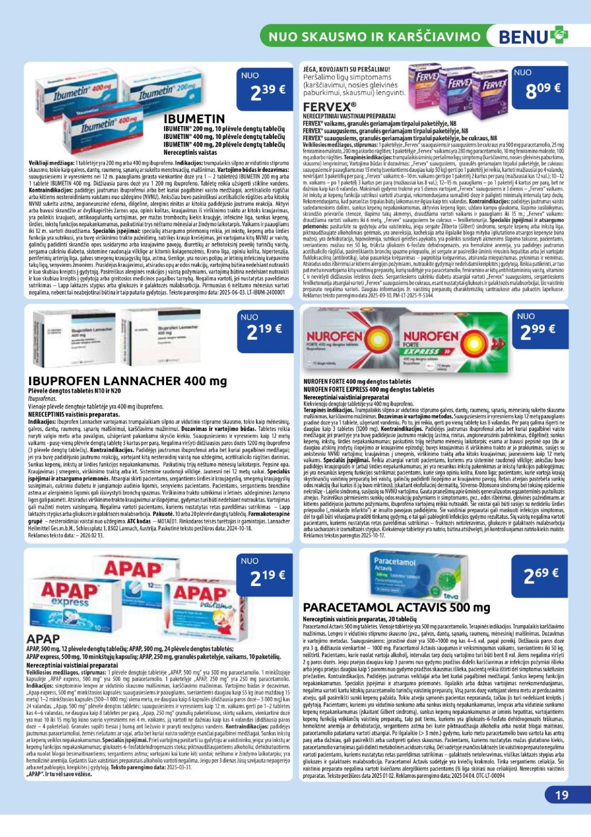 benu-vaistine - BENU VAISTINĖ (2026 03 01 - 2026 03 31) - page: 19