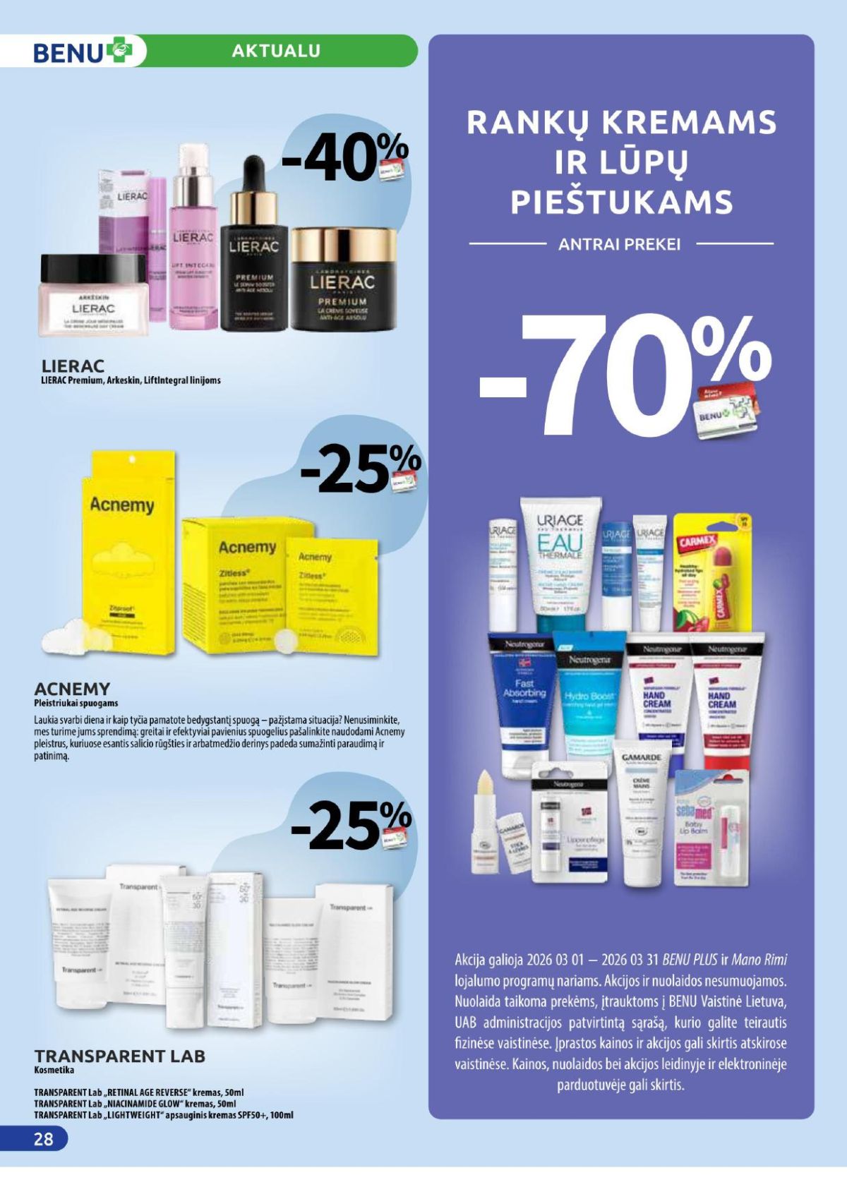 benu-vaistine - BENU VAISTINĖ (2026 03 01 - 2026 03 31) - page: 28