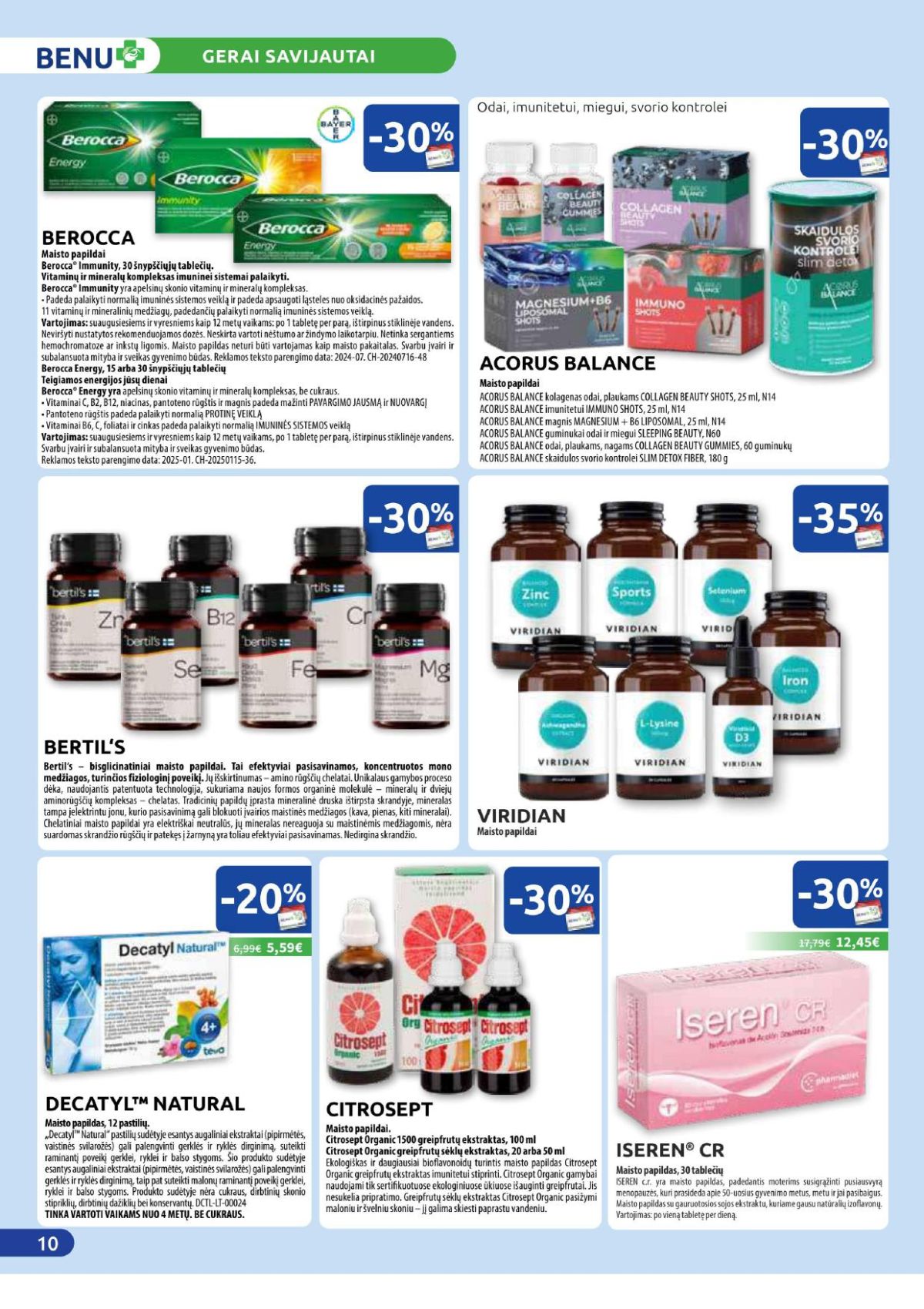 benu-vaistine - BENU VAISTINĖ (2026 03 01 - 2026 03 31) - page: 10