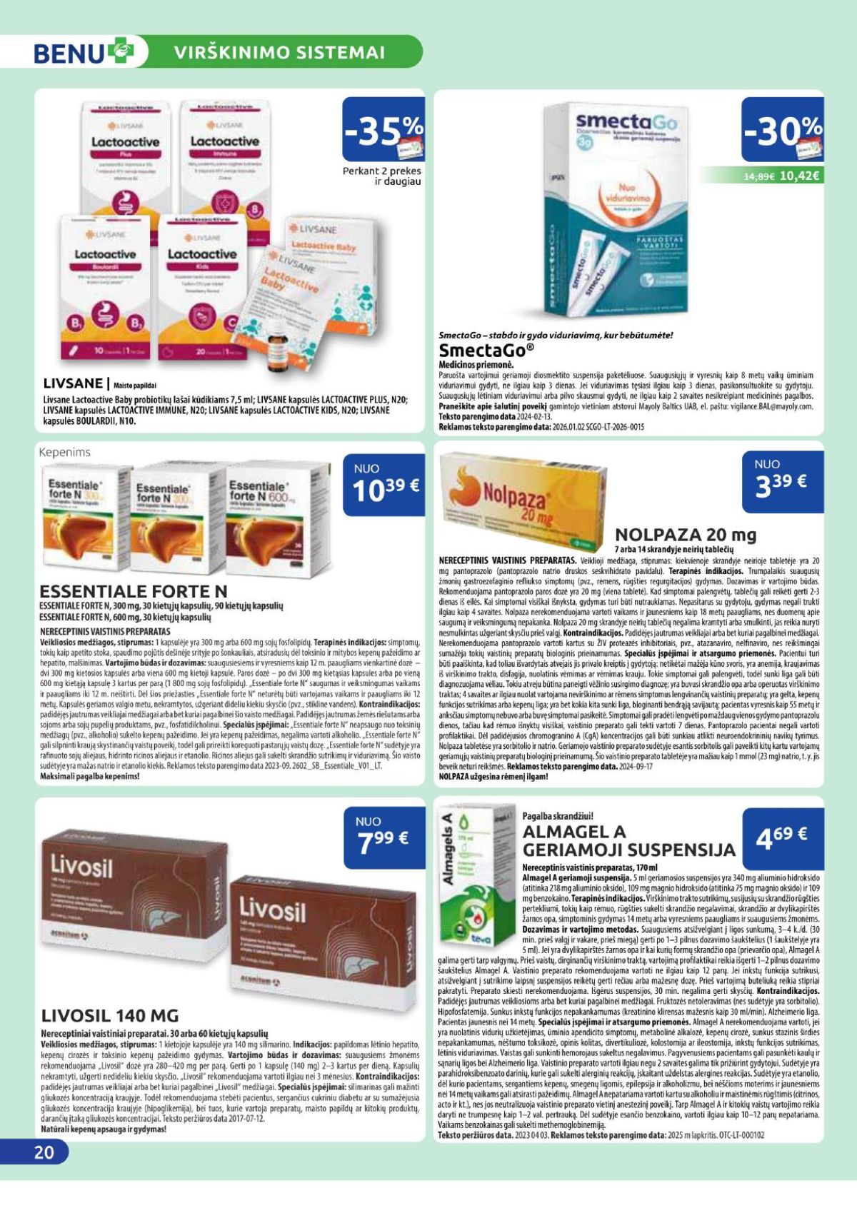 benu-vaistine - BENU VAISTINĖ (2026 03 01 - 2026 03 31) - page: 20