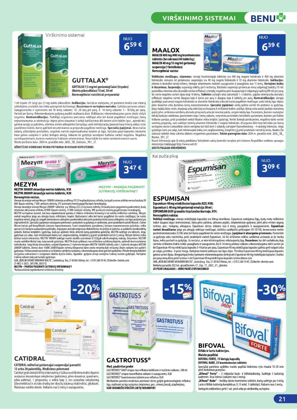 benu-vaistine - BENU VAISTINĖ (2026 03 01 - 2026 03 31) - page: 21