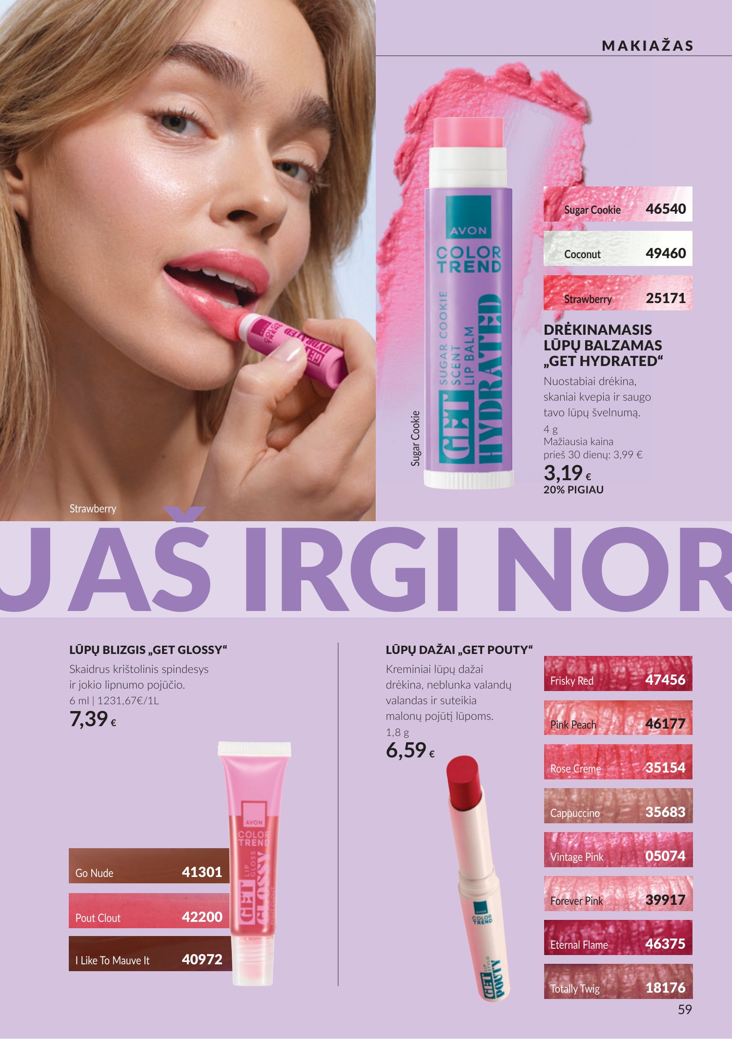 avon - Spalio katalogas (2026-09-30 - 2026-10-31) - page: 59