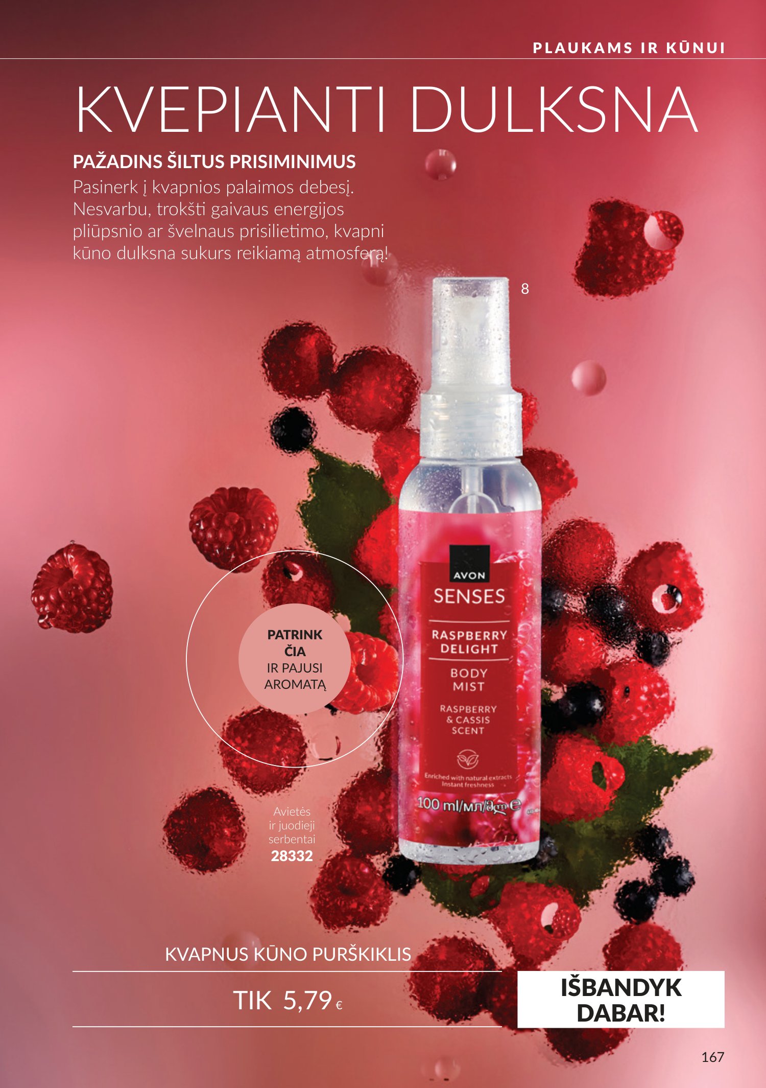 avon - Spalio katalogas (2026-09-30 - 2026-10-31) - page: 167