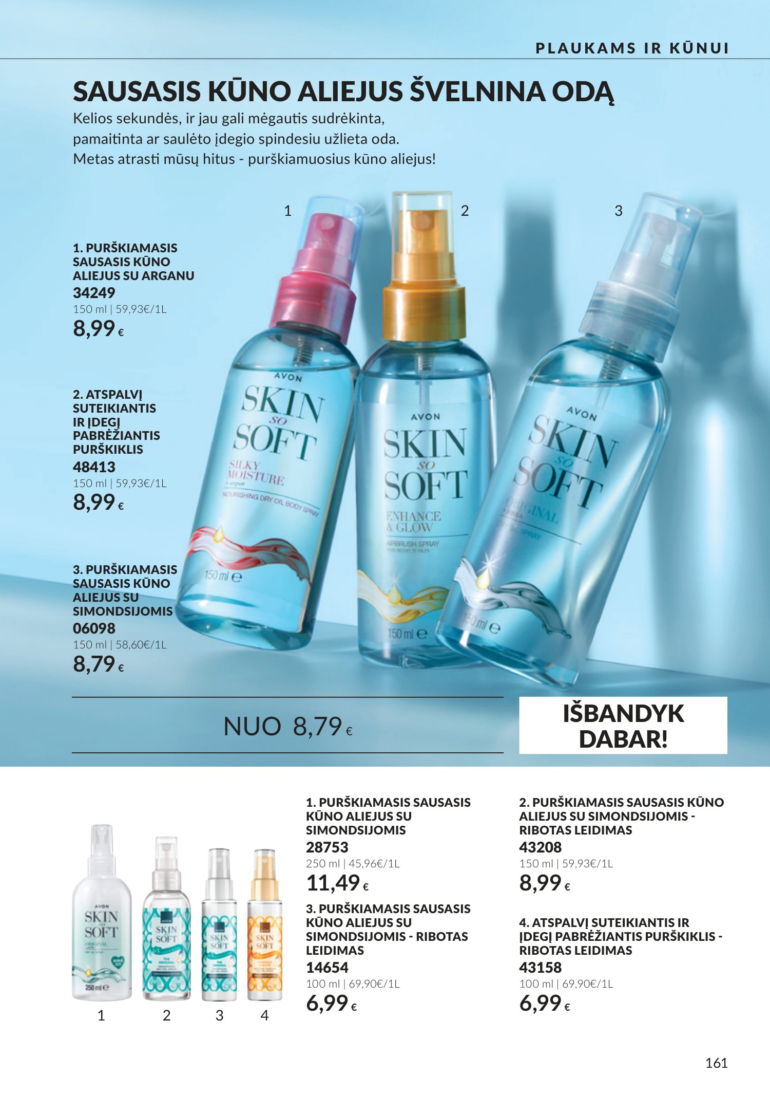 avon - Spalio katalogas (2026-09-30 - 2026-10-31) - page: 161