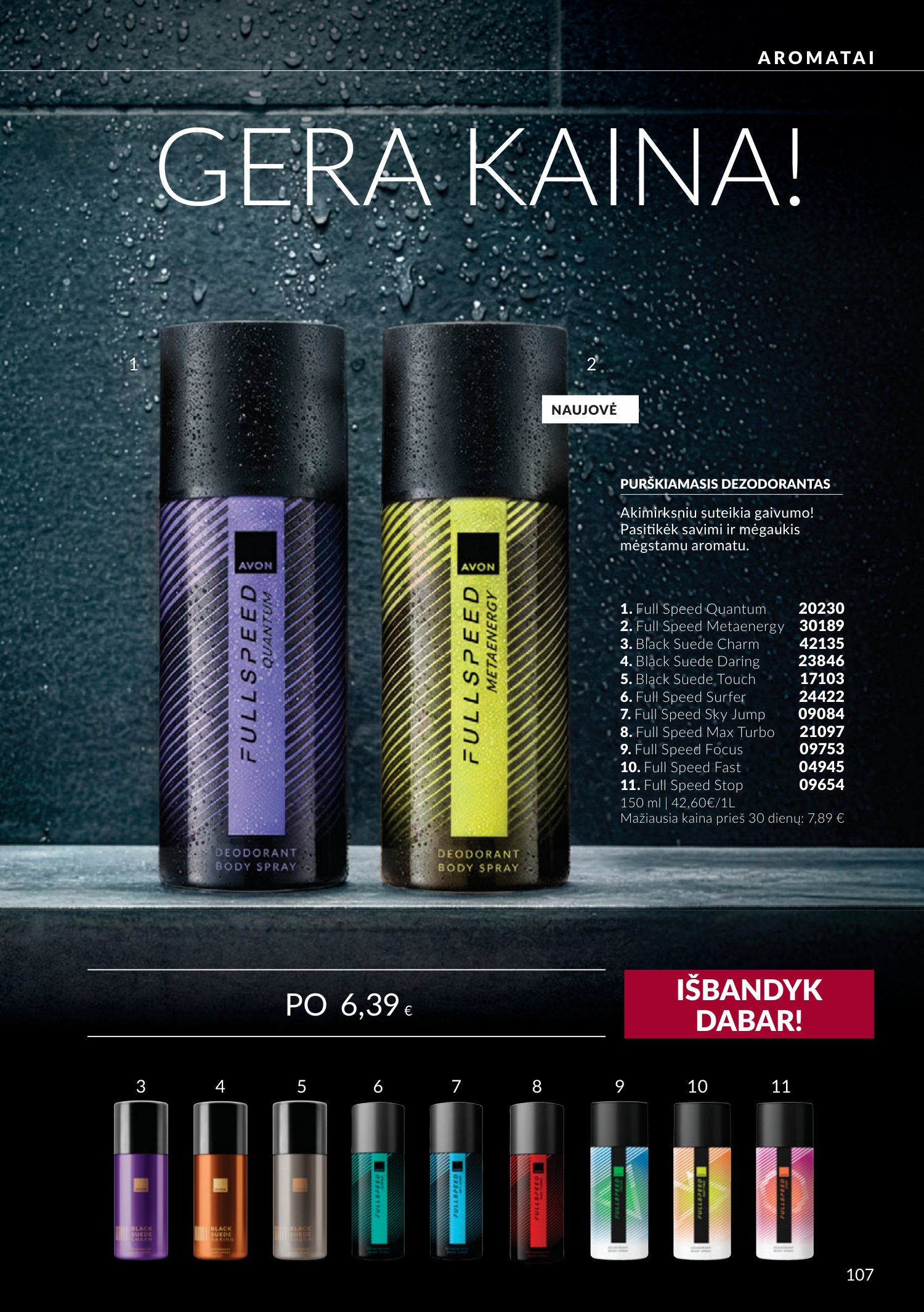 avon - Spalio katalogas (2026-09-30 - 2026-10-31) - page: 107