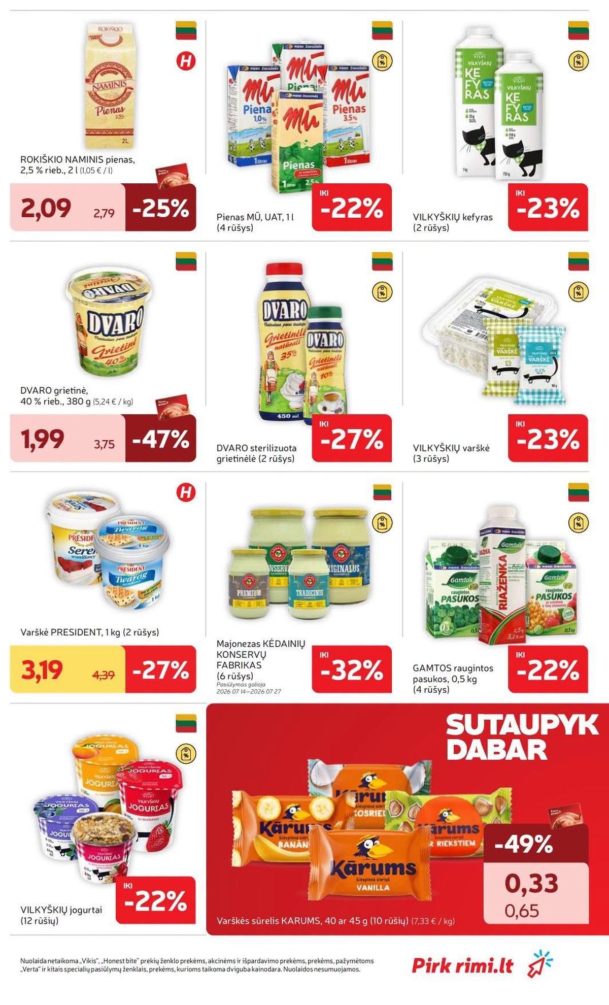 rimi - RIMI - Leidinys Nr.30 (2026 07 21 - 2026 07 27) - page: 10