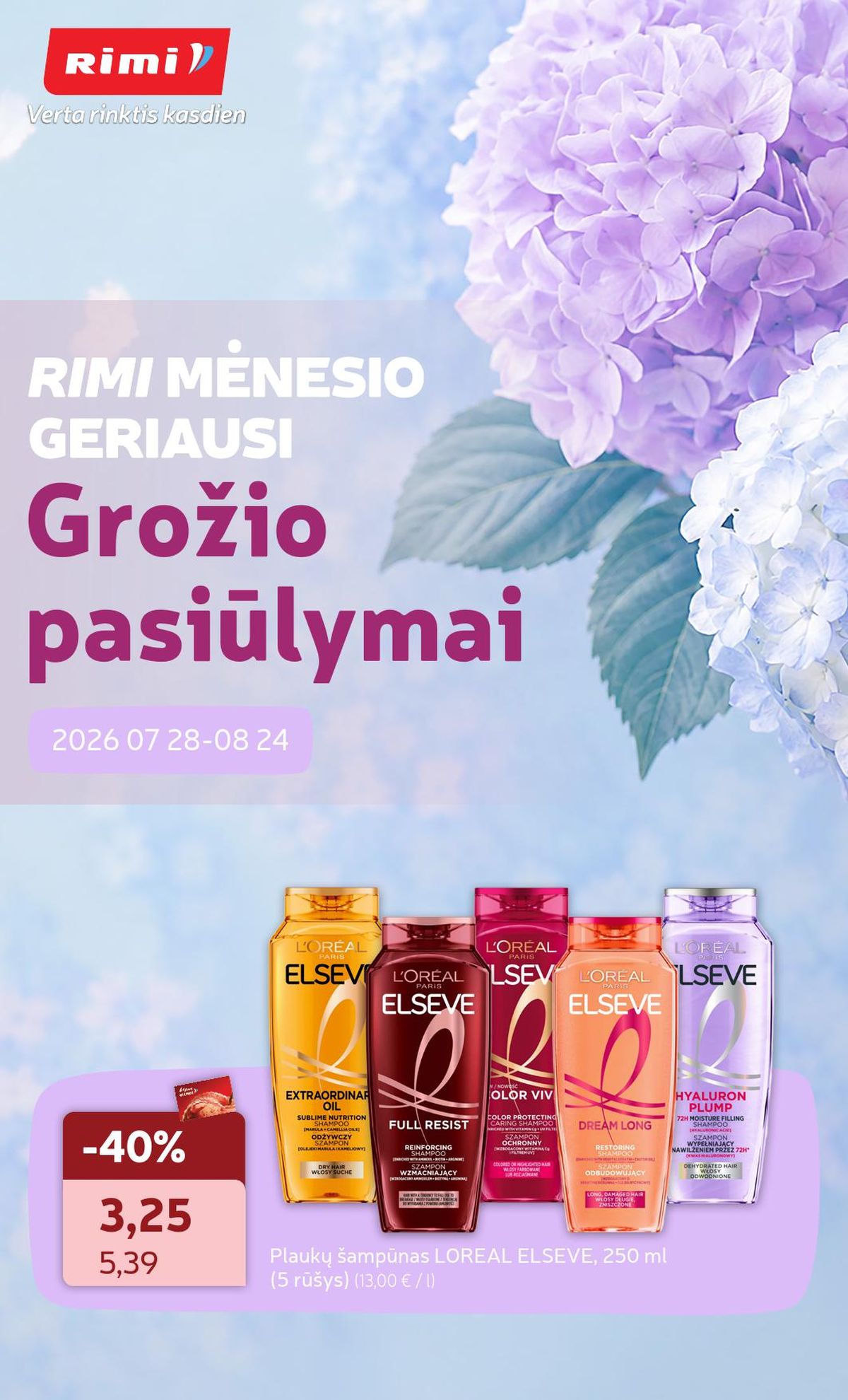 rimi - RIMI - GROŽIO prekių katalogas (2026 07 28 - 2026 08 24)