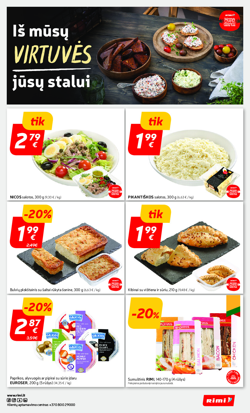 rimi - Savaitinis akcijų leidinys Nr. 13 (2025-03-25 - 2025-03-31) - page: 11