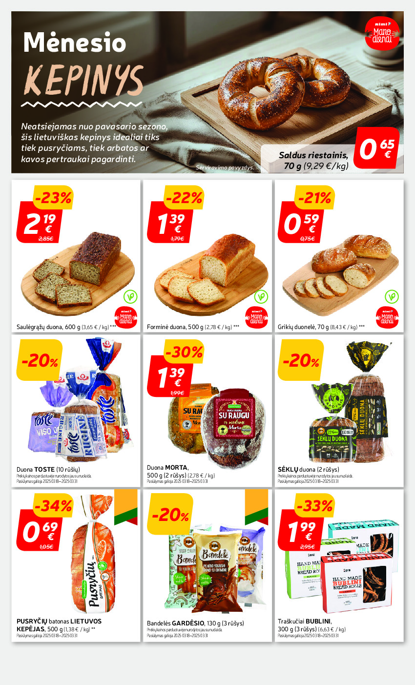 rimi - Savaitinis akcijų leidinys Nr. 13 (2025-03-25 - 2025-03-31) - page: 12