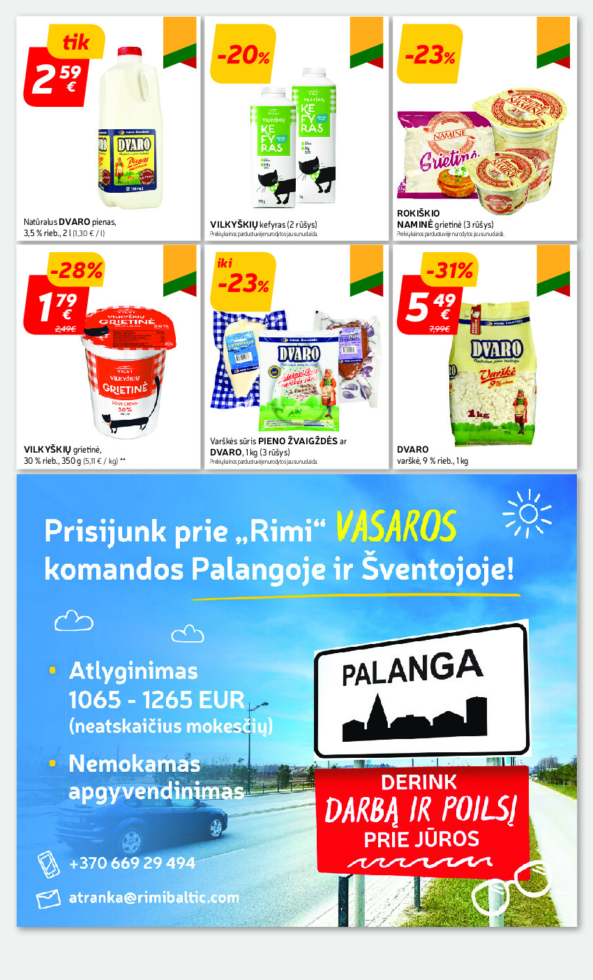 rimi - Savaitinis akcijų leidinys Nr. 13 (2025-03-25 - 2025-03-31) - page: 18
