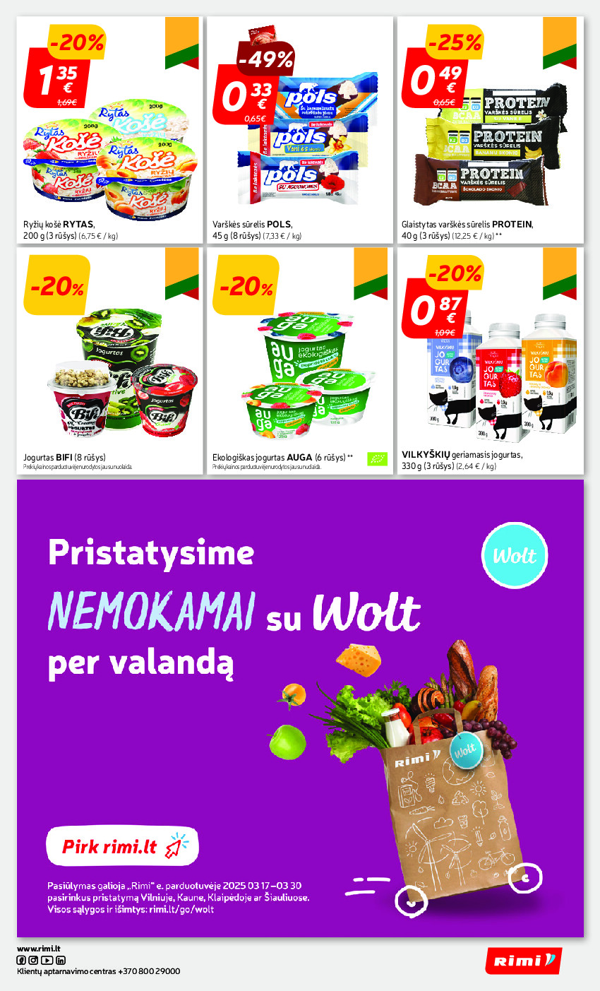 rimi - Savaitinis akcijų leidinys Nr. 13 (2025-03-25 - 2025-03-31) - page: 19