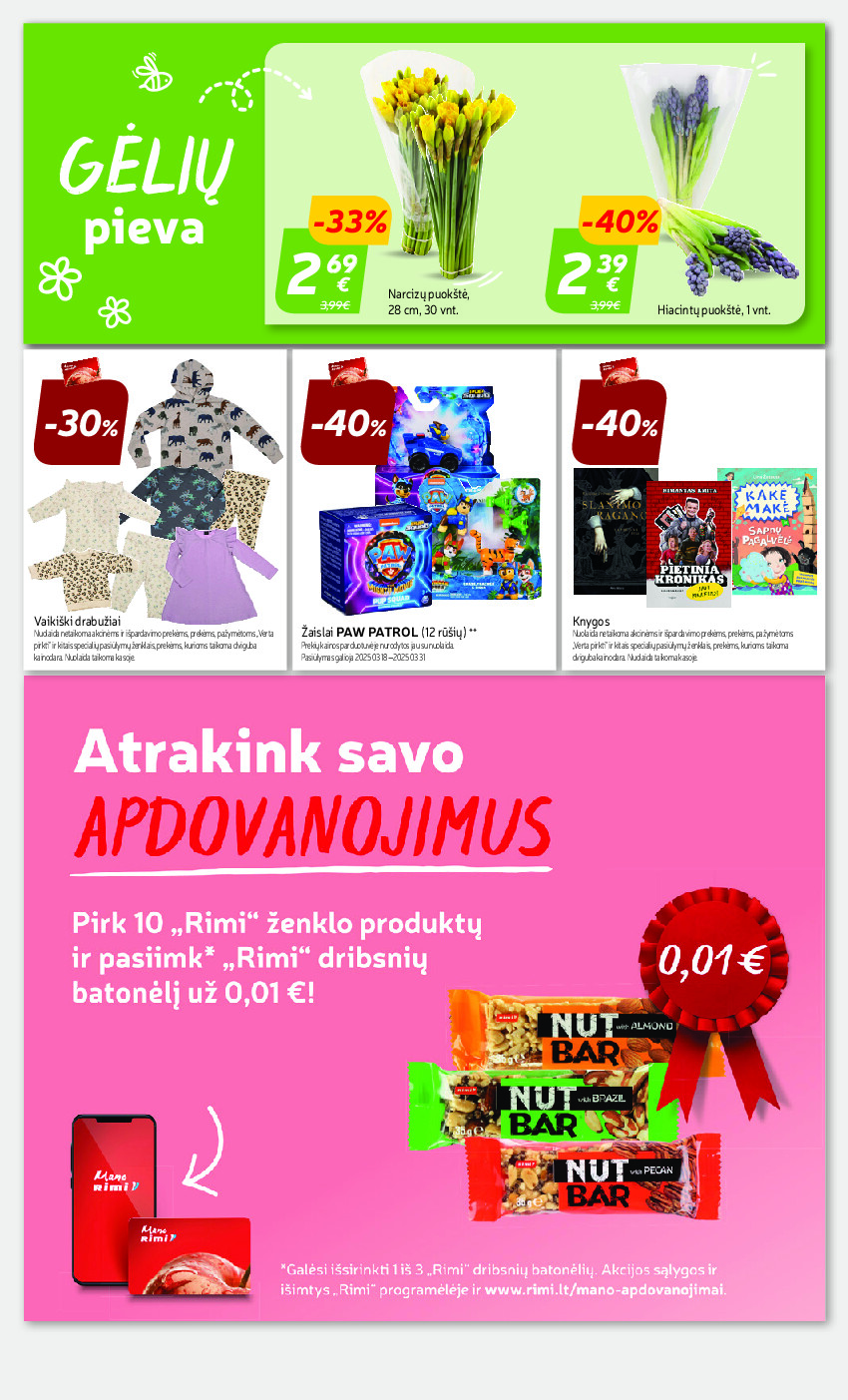 rimi - Savaitinis akcijų leidinys Nr. 13 (2025-03-25 - 2025-03-31) - page: 29