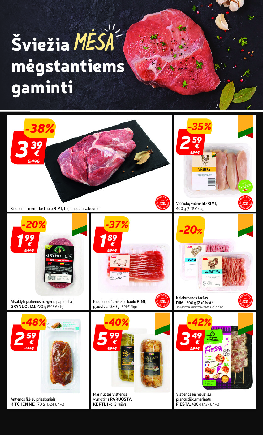 rimi - Savaitinis akcijų leidinys Nr. 13 (2025-03-25 - 2025-03-31) - page: 4