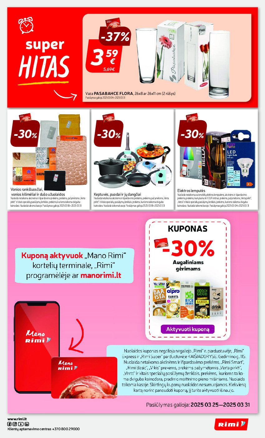 rimi - Savaitinis akcijų leidinys Nr. 13 (2025-03-25 - 2025-03-31) - page: 31