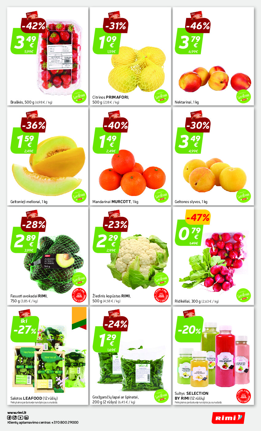 rimi - Savaitinis akcijų leidinys Nr. 13 (2025-03-25 - 2025-03-31) - page: 7