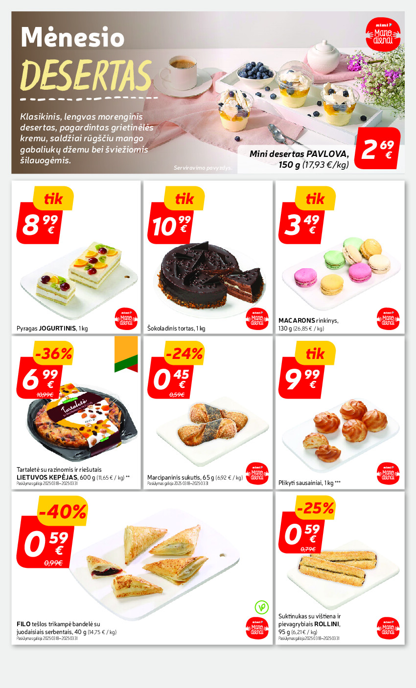rimi - Savaitinis akcijų leidinys Nr. 13 (2025-03-25 - 2025-03-31) - page: 10