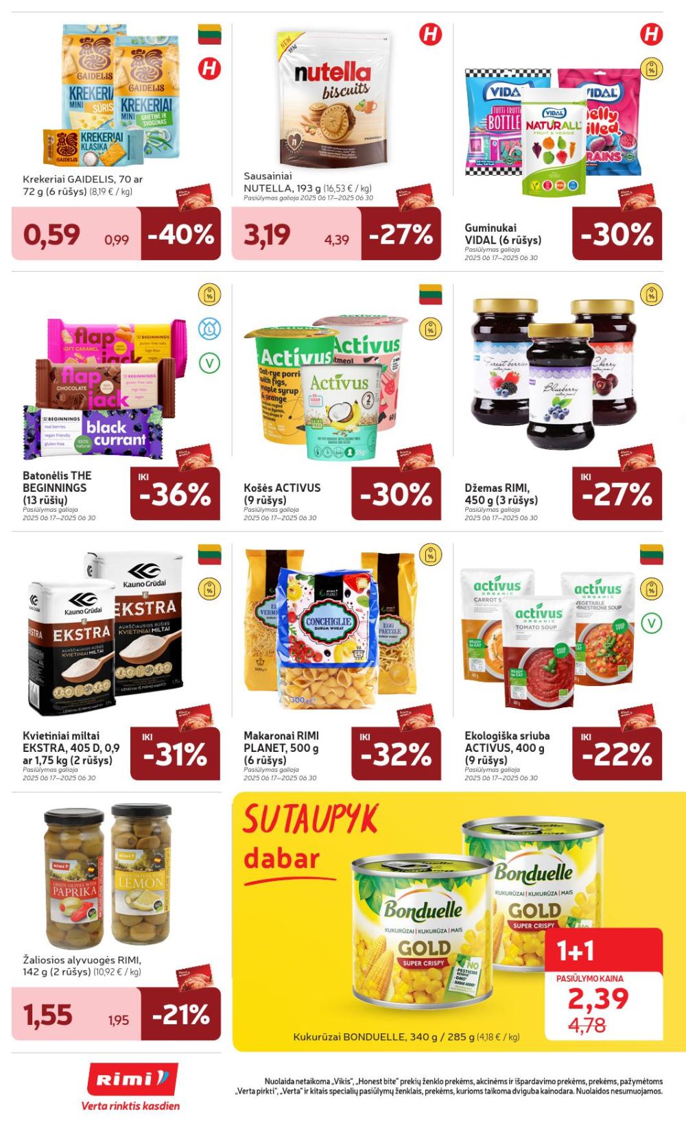 rimi - RIMI - Leidinys Nr.25 (2025 06 17 - 2025 06 23) - page: 22