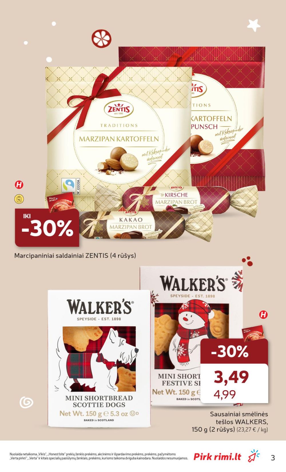 rimi - RIMI - Kalėdinių SALDUMYNŲ asortimento katalogas (2025 12 02 - 2025 12 15) - page: 3