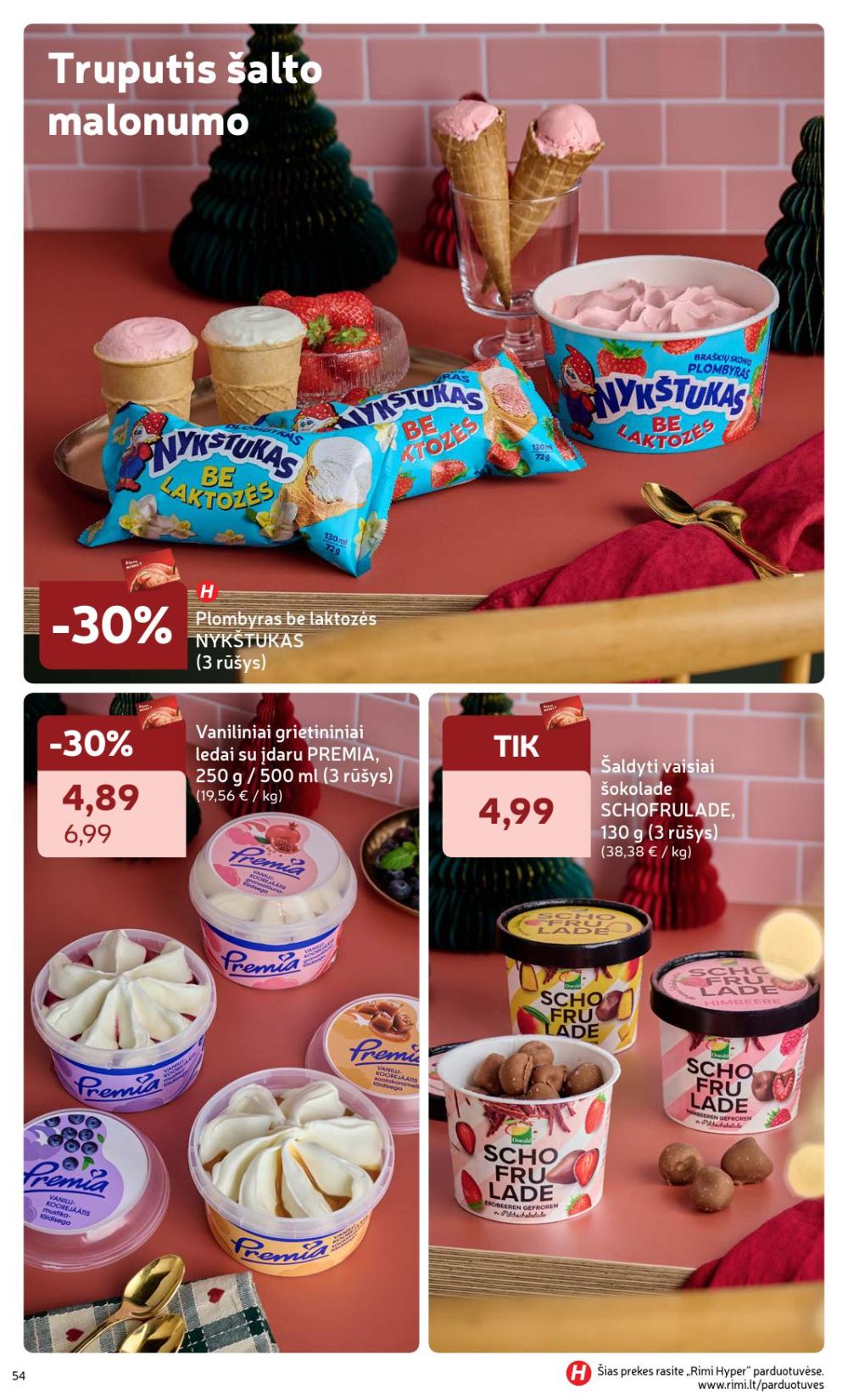 rimi - RIMI - Žiemos ŠVENČIŲ maisto prekių katalogas (2025 12 02 - 2026 01 05) - page: 54