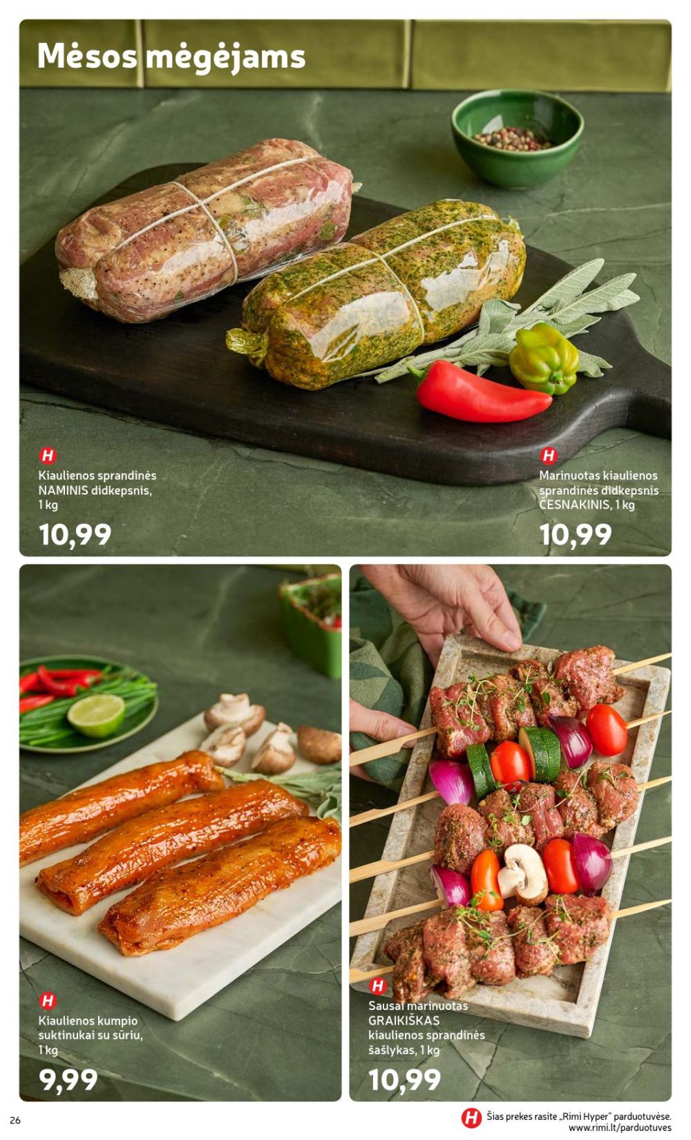 rimi - RIMI - Žiemos ŠVENČIŲ maisto prekių katalogas (2025 12 02 - 2026 01 05) - page: 26