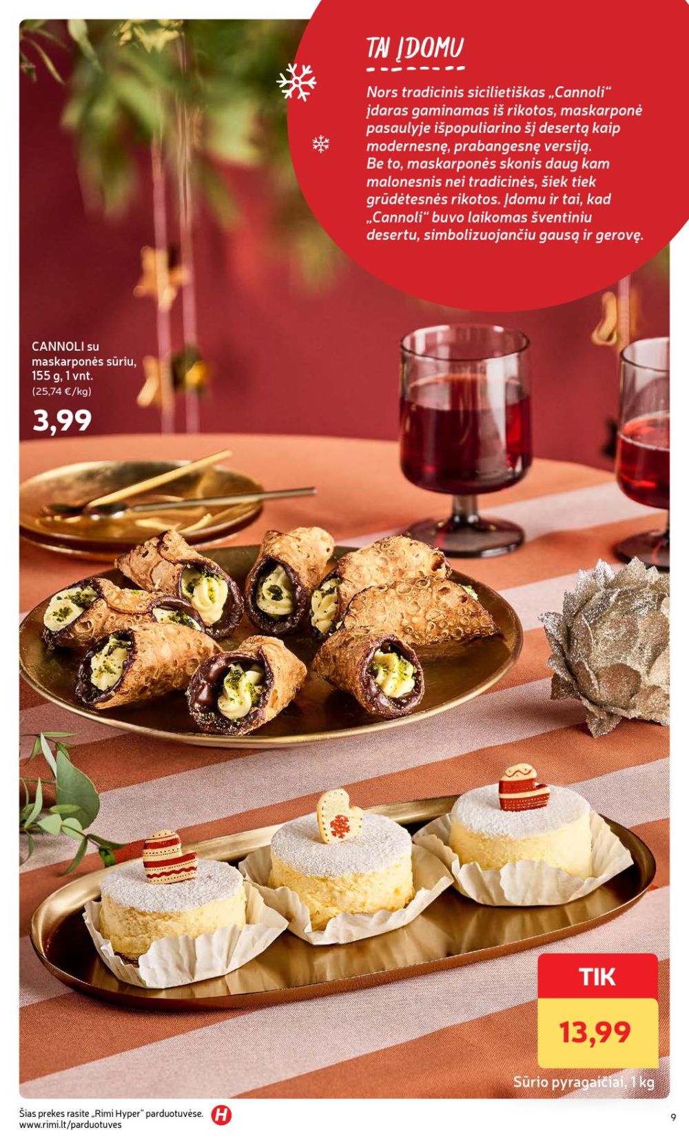 rimi - RIMI - Žiemos ŠVENČIŲ maisto prekių katalogas (2025 12 02 - 2026 01 05) - page: 9