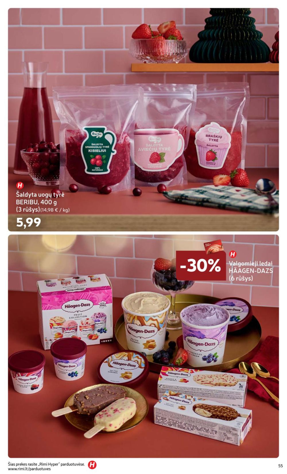 rimi - RIMI - Žiemos ŠVENČIŲ maisto prekių katalogas (2025 12 02 - 2026 01 05) - page: 55