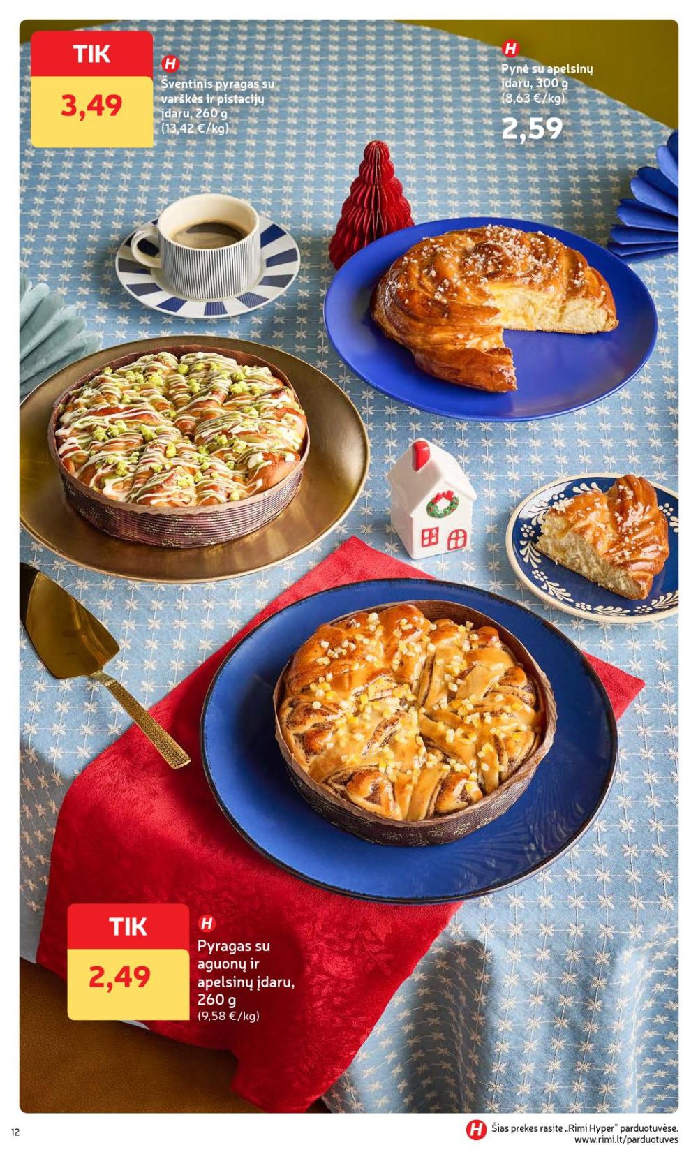 rimi - RIMI - Žiemos ŠVENČIŲ maisto prekių katalogas (2025 12 02 - 2026 01 05) - page: 12