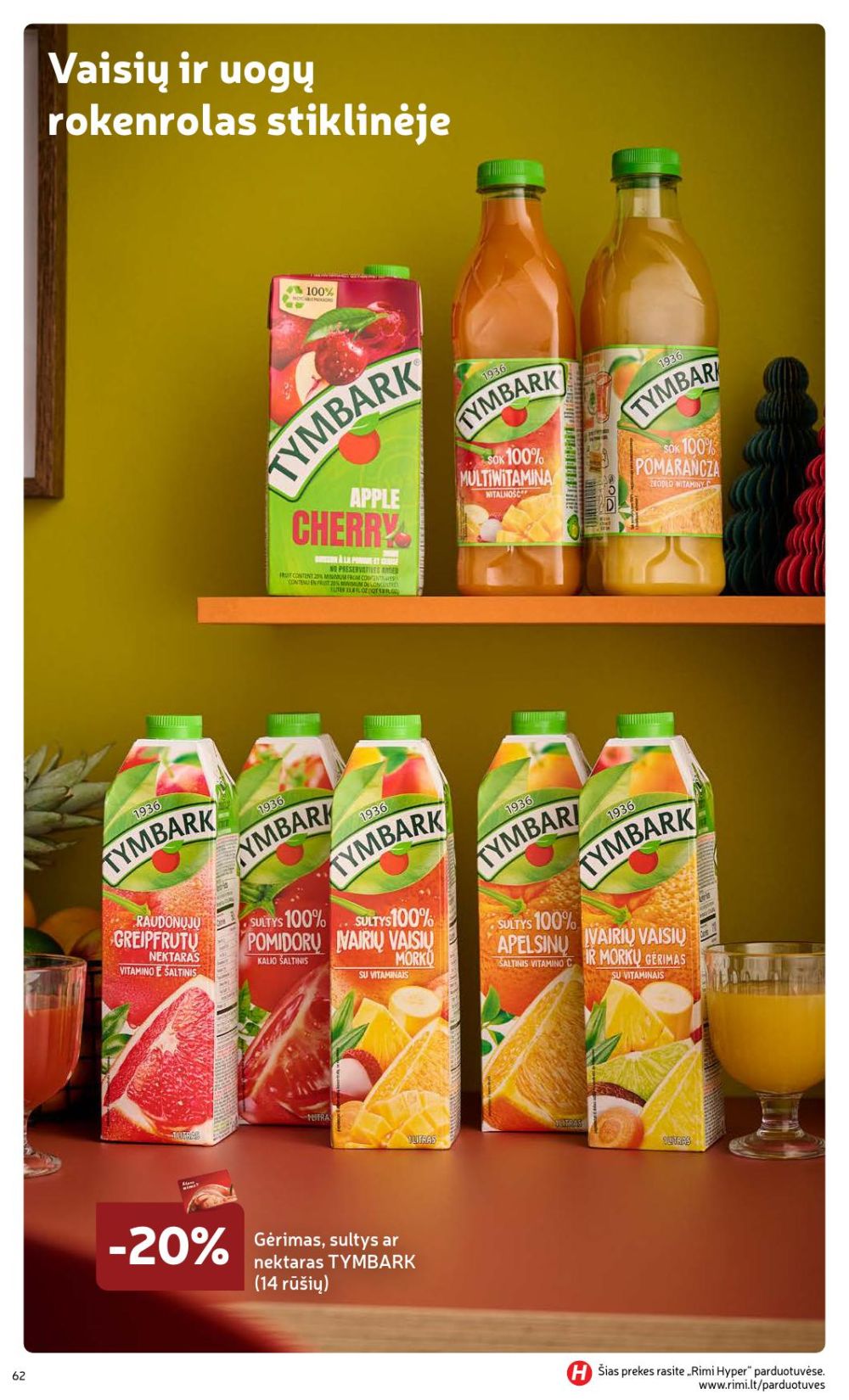 rimi - RIMI - Žiemos ŠVENČIŲ maisto prekių katalogas (2025 12 02 - 2026 01 05) - page: 62