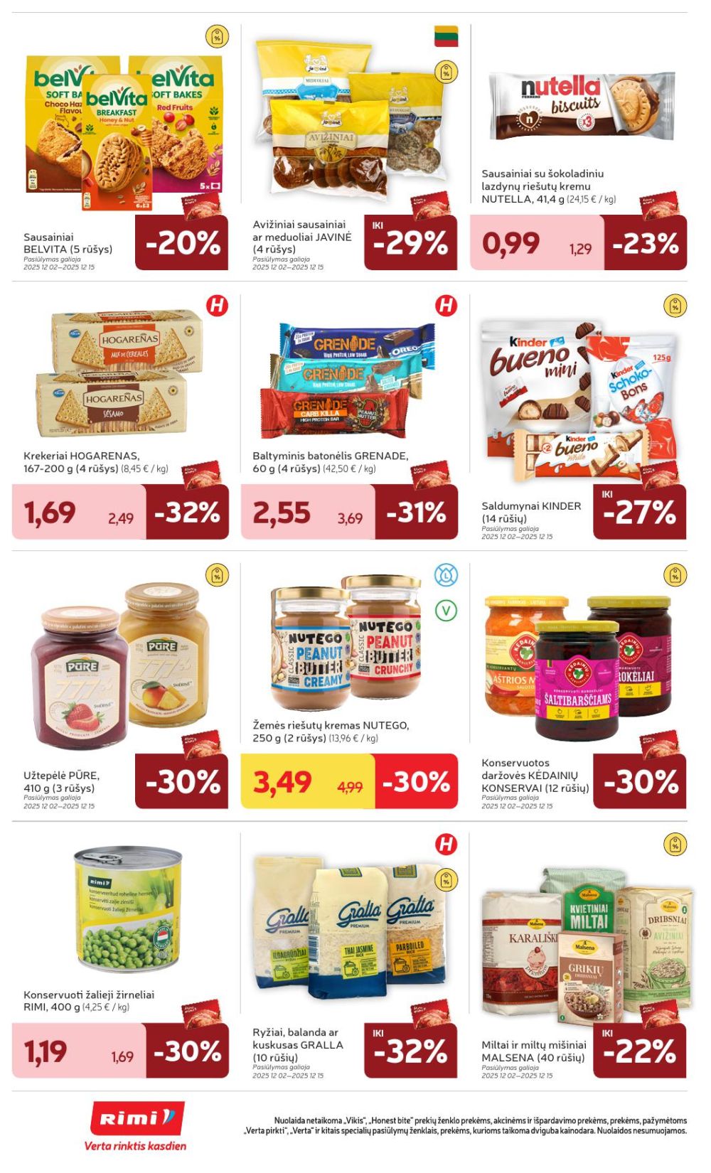 rimi - RIMI - Leidinys Nr.50 (2025 12 09 - 2025 12 15) - page: 36