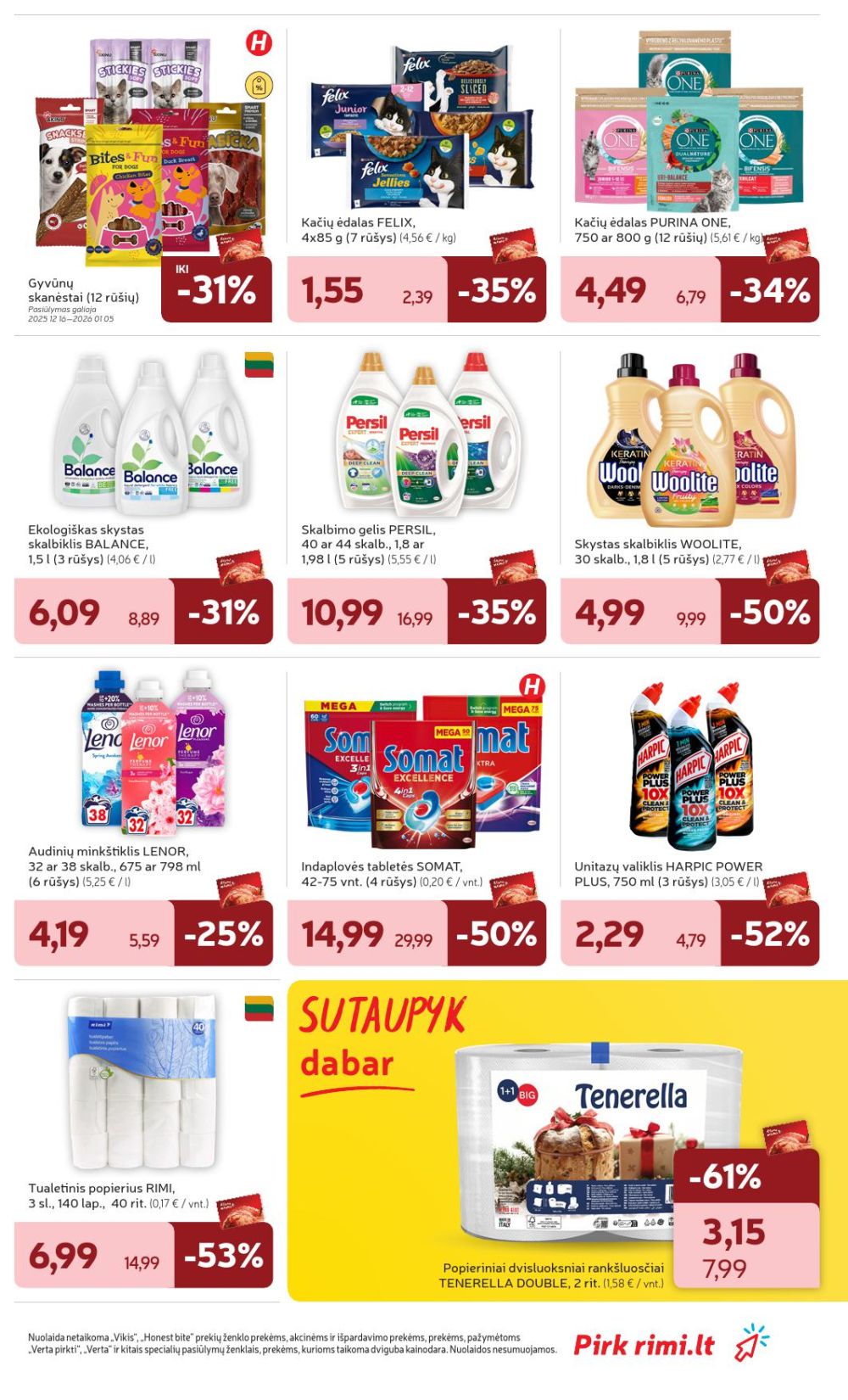 rimi - RIMI - Leidinys Nr.51-52 (2025 12 16 - 2025 12 28) - page: 35