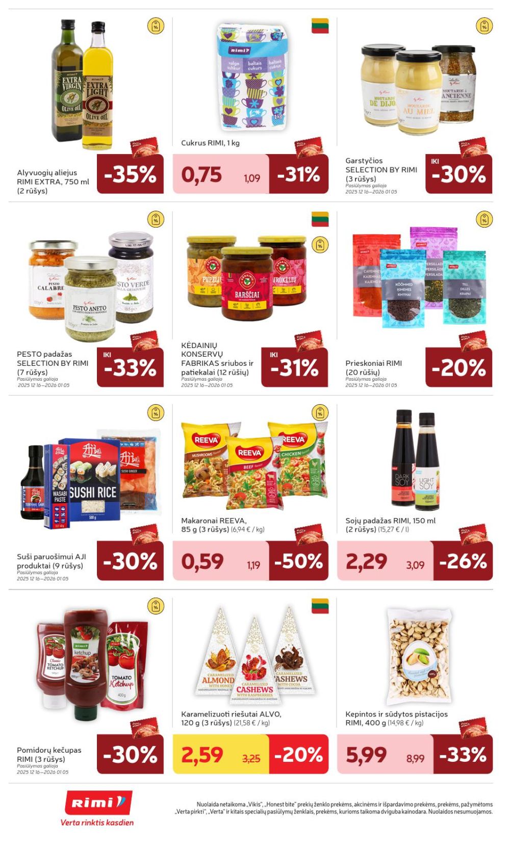rimi - RIMI - Leidinys Nr.1 (2025 12 29 - 2026 01 05) - page: 20
